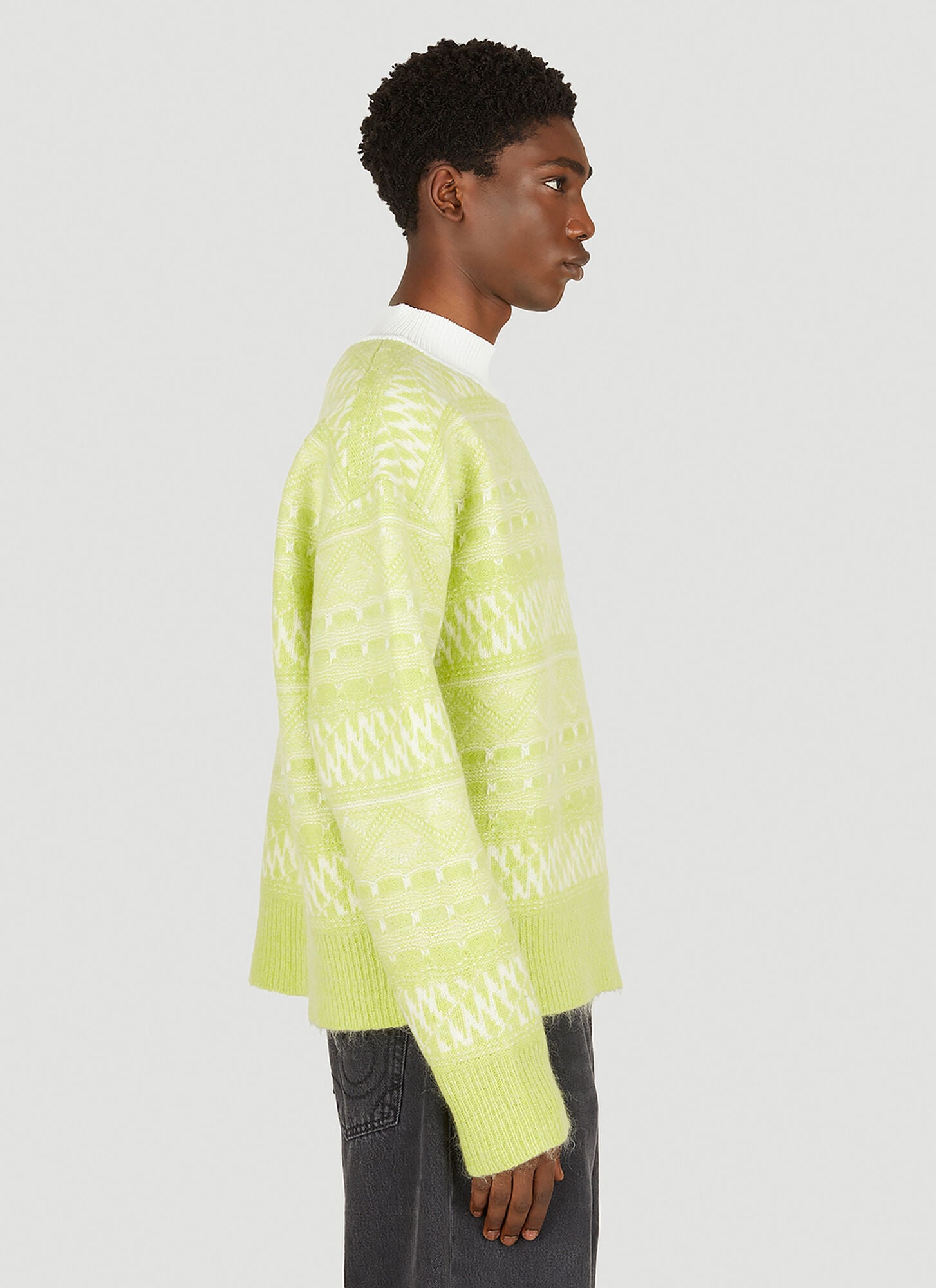  Eytys Eytys Ari Acid Sweater -  Strick Green Xs - S 