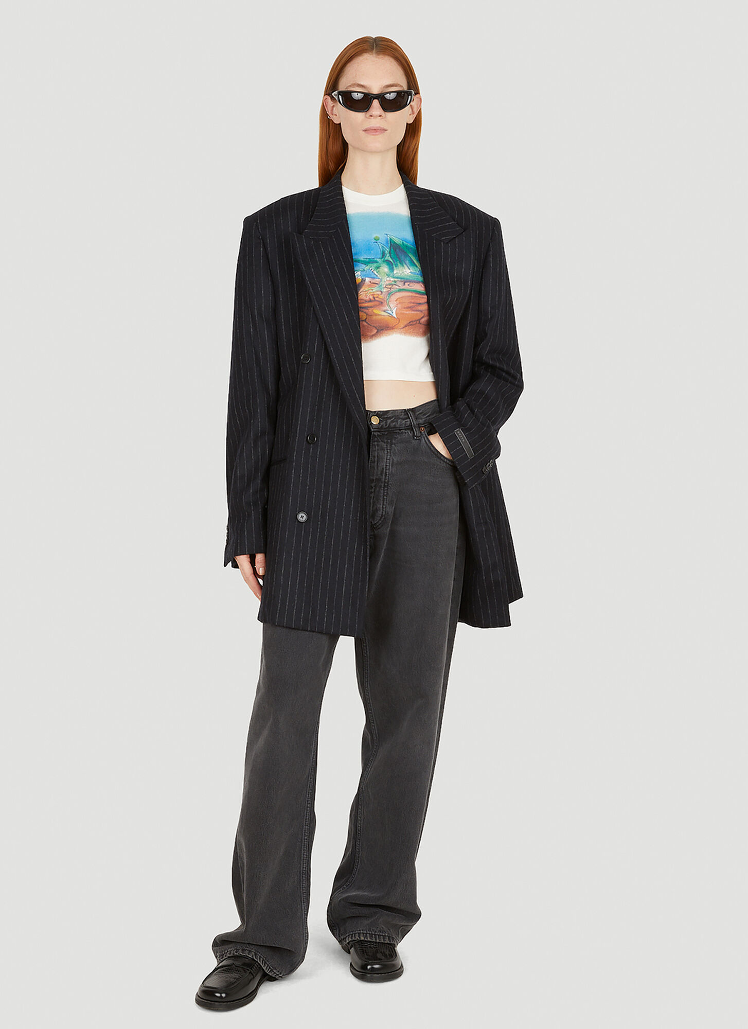  Eytys Eytys Pinstripe Milo Blazer -  Blazers Black 38 