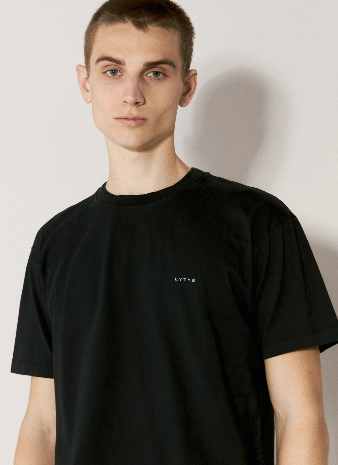 Shop Eytys Leon T-shirt In Black