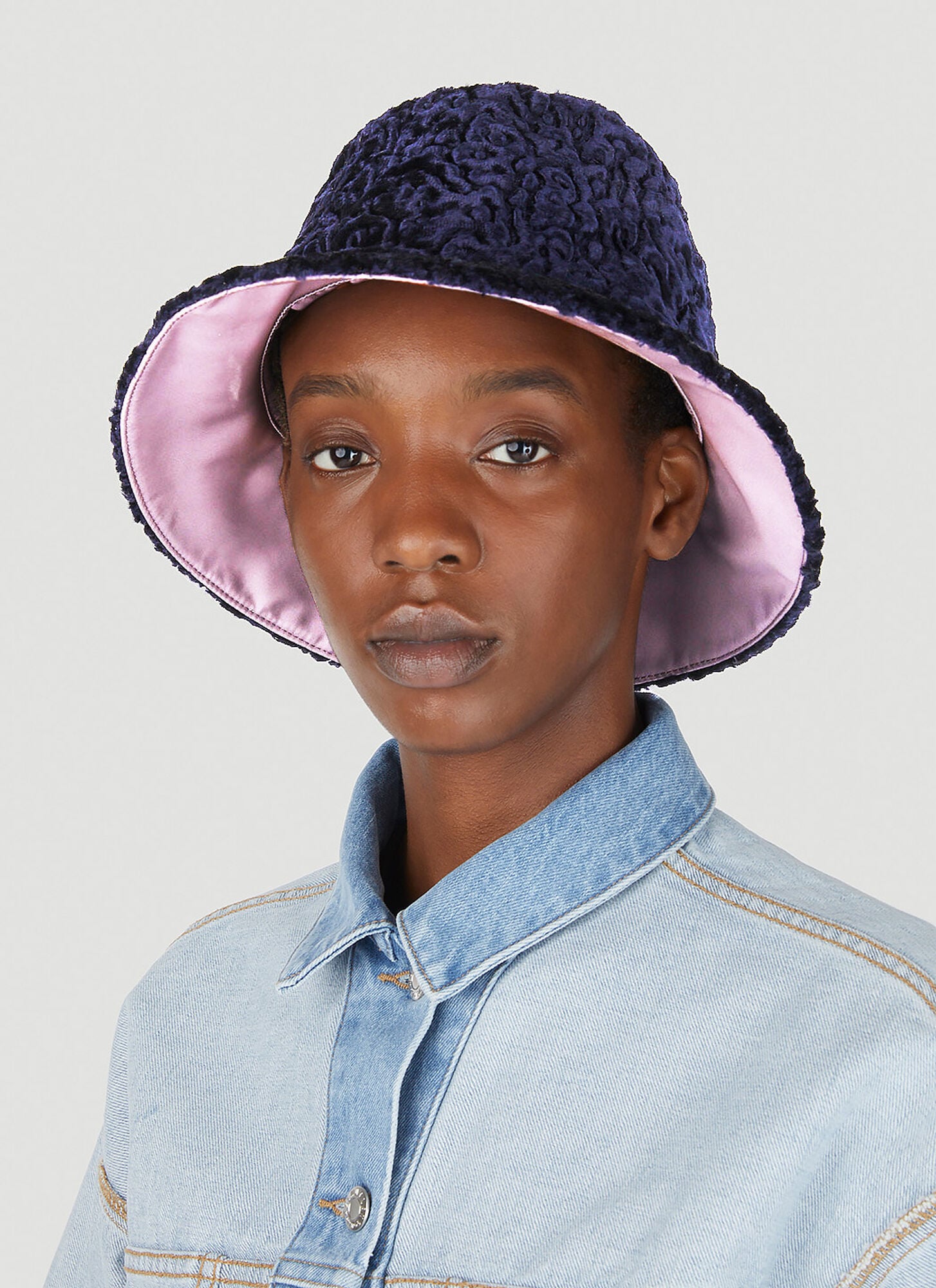  Flapper Flapper Sisi Bucket Hat - Frau Hats Blue L 