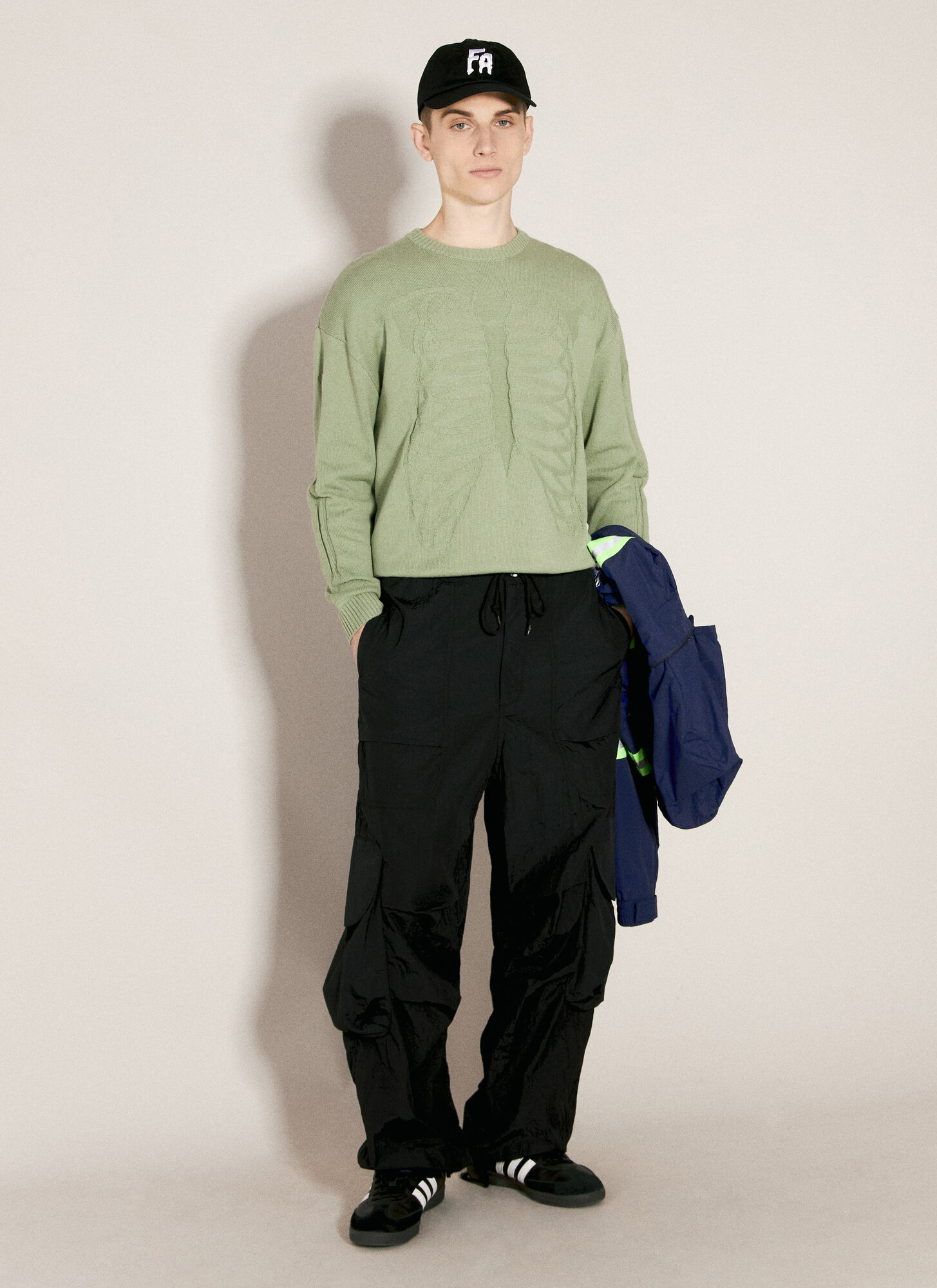  Fucking Awesome Fucking Awesome Skeleton Sweater - Man Knitwear Green L 