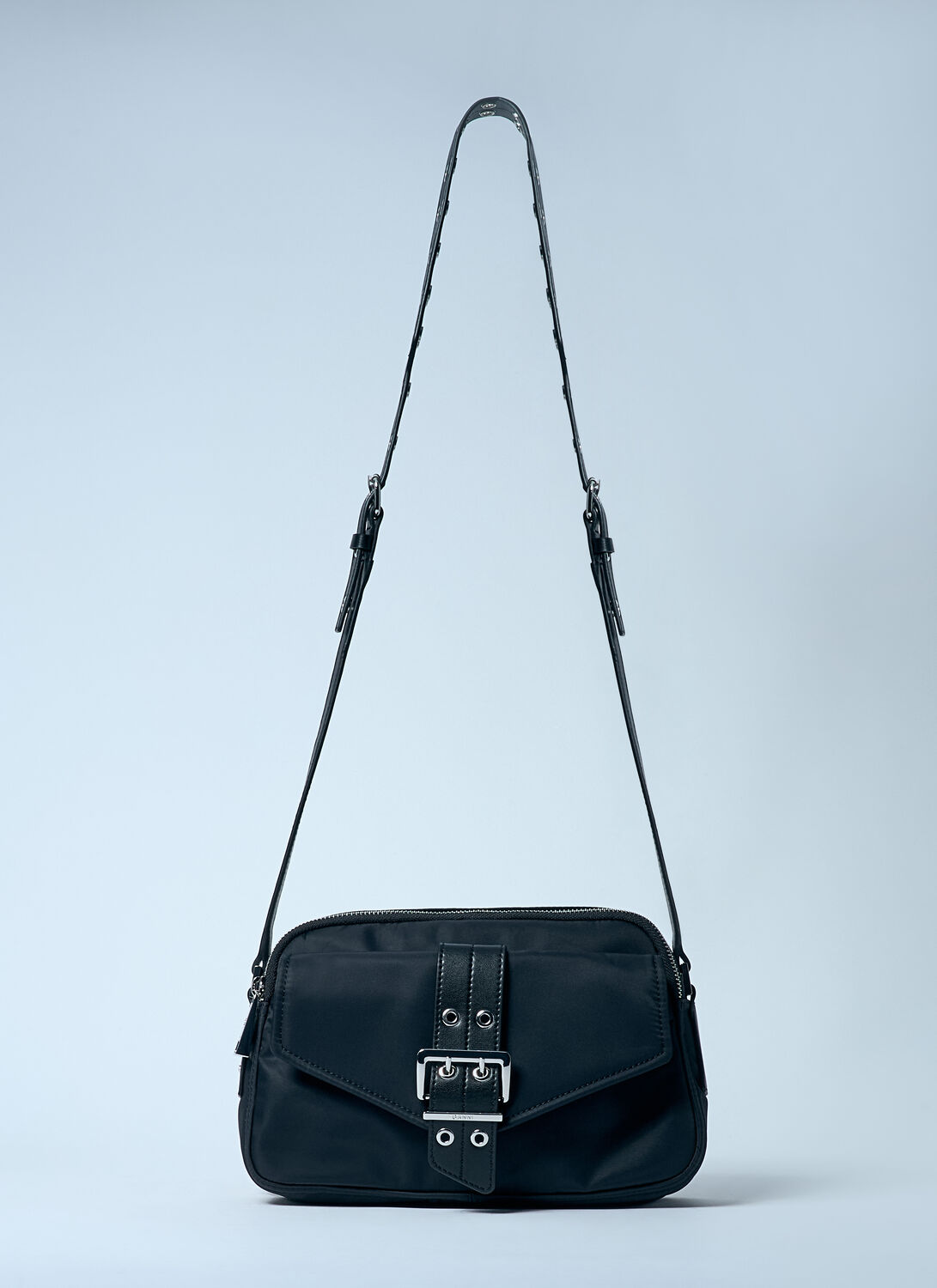 GANNI Bucky Camera Bag - Woman Shoulder Bags Black One Size