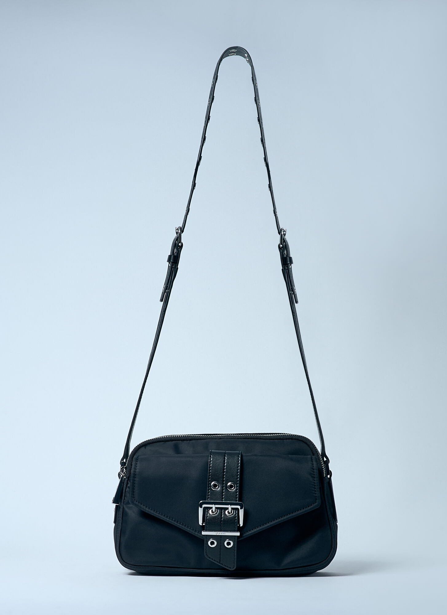 GANNI Bucky Camera Bag - Woman Shoulder Bags Black One Size