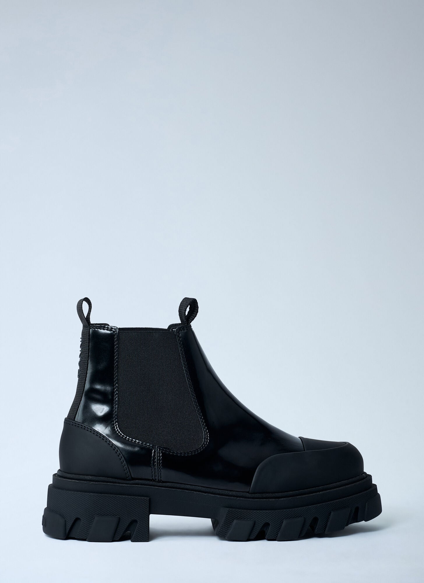 GANNI Low Chelsea Boots - Woman Boots Black Eu - 38　GANNI ロー チェルシー ブーツ - 女性ブーツ ブラック Eu - 38 GANNI