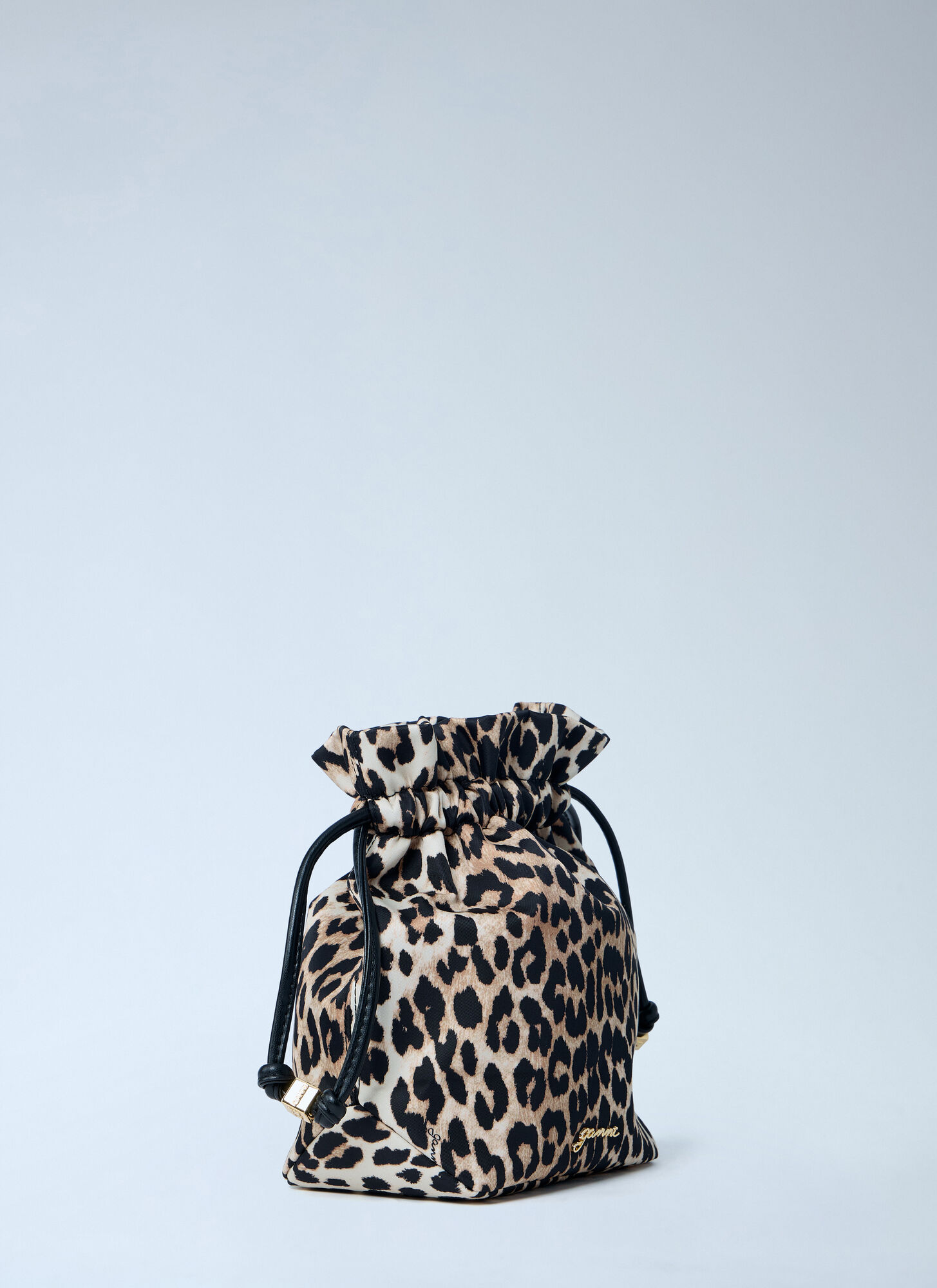  Ganni Ganni Printed Pouch - Frau Clutches Brown One Size 
