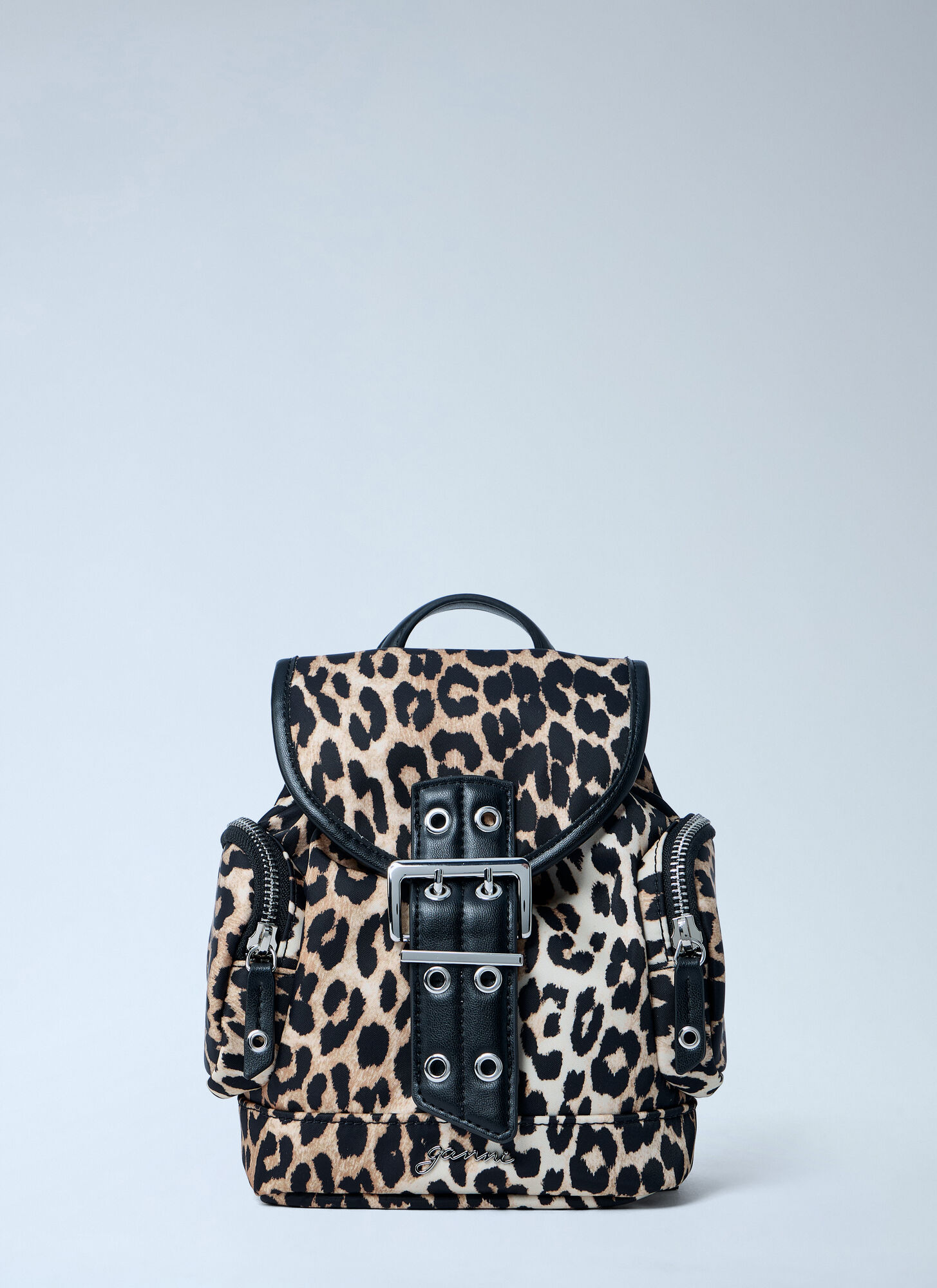 GANNI Bucky Backpack - Woman Backpacks Brown One Size　GANNI Bucky バックパック - 女性用バックパック ブラウン フリーサイズ GANNI