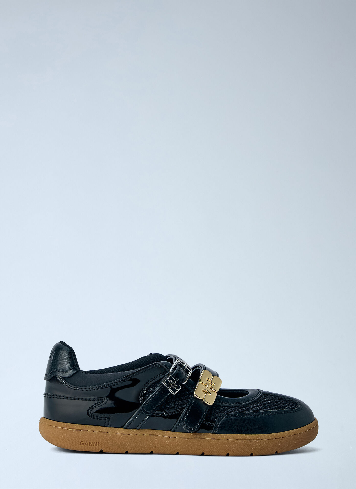 Ganni Black Polyester Ballet Flats - EU36/US6 - Image 2