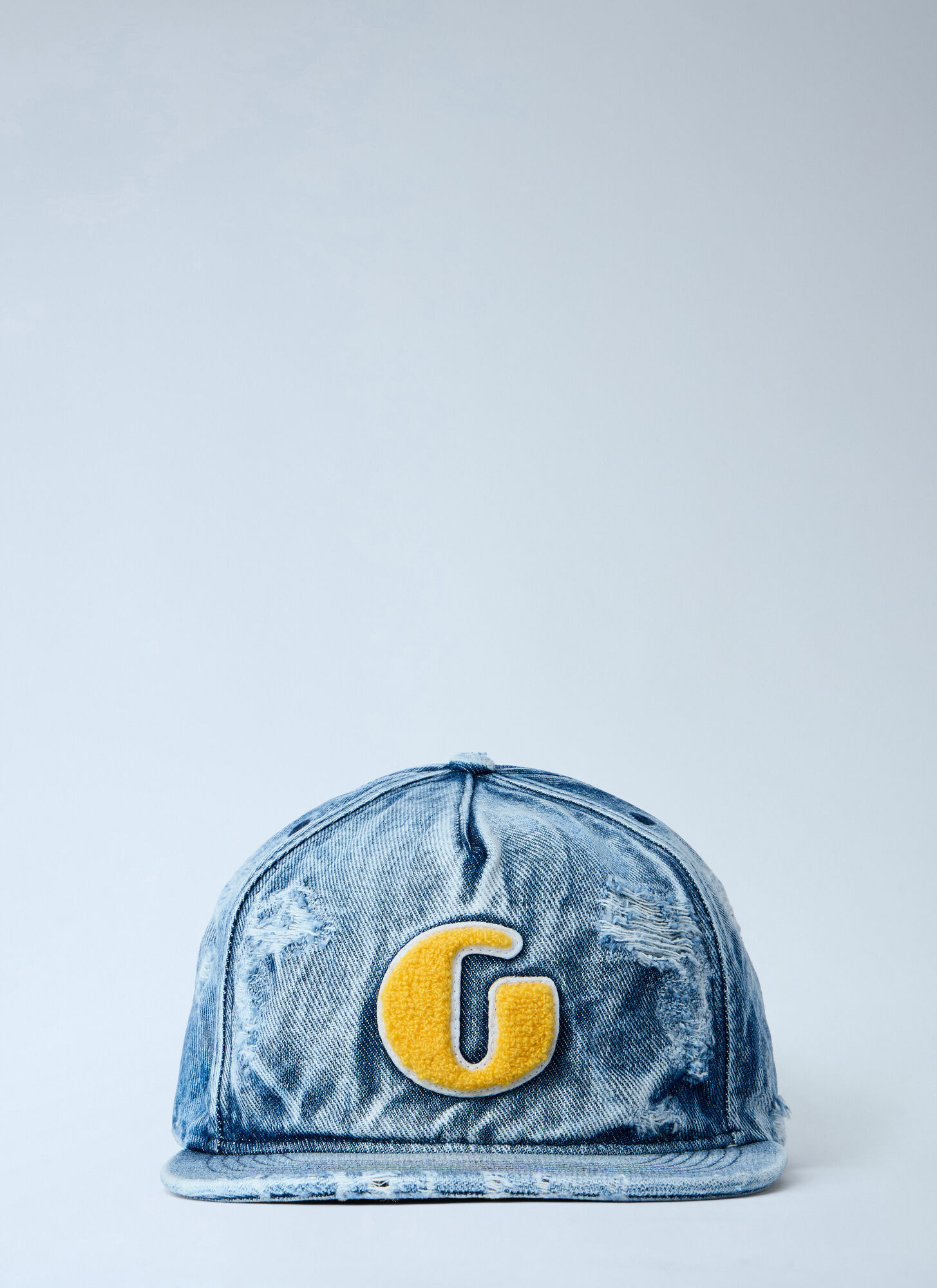 Gallery Dept. Uomo Blu - G Logo Patch Denim Cap - Accessories - One Size - Immagine 2
