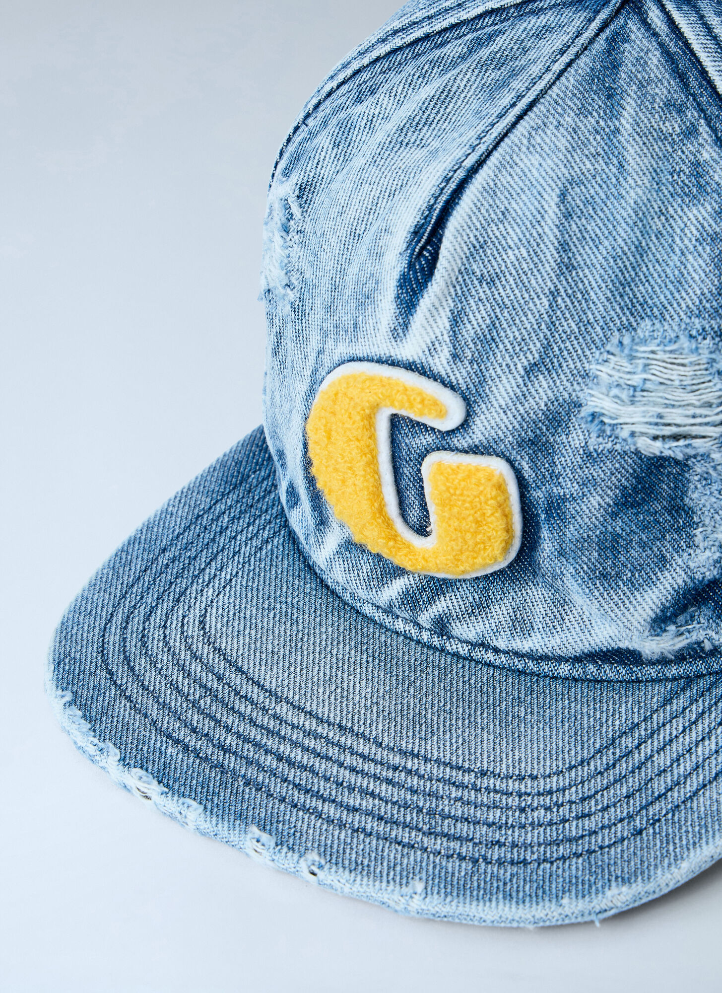  Gallery Dept. Gallery Dept. G Logo Patch Denim Cap - Mann Hats Blue One Size 