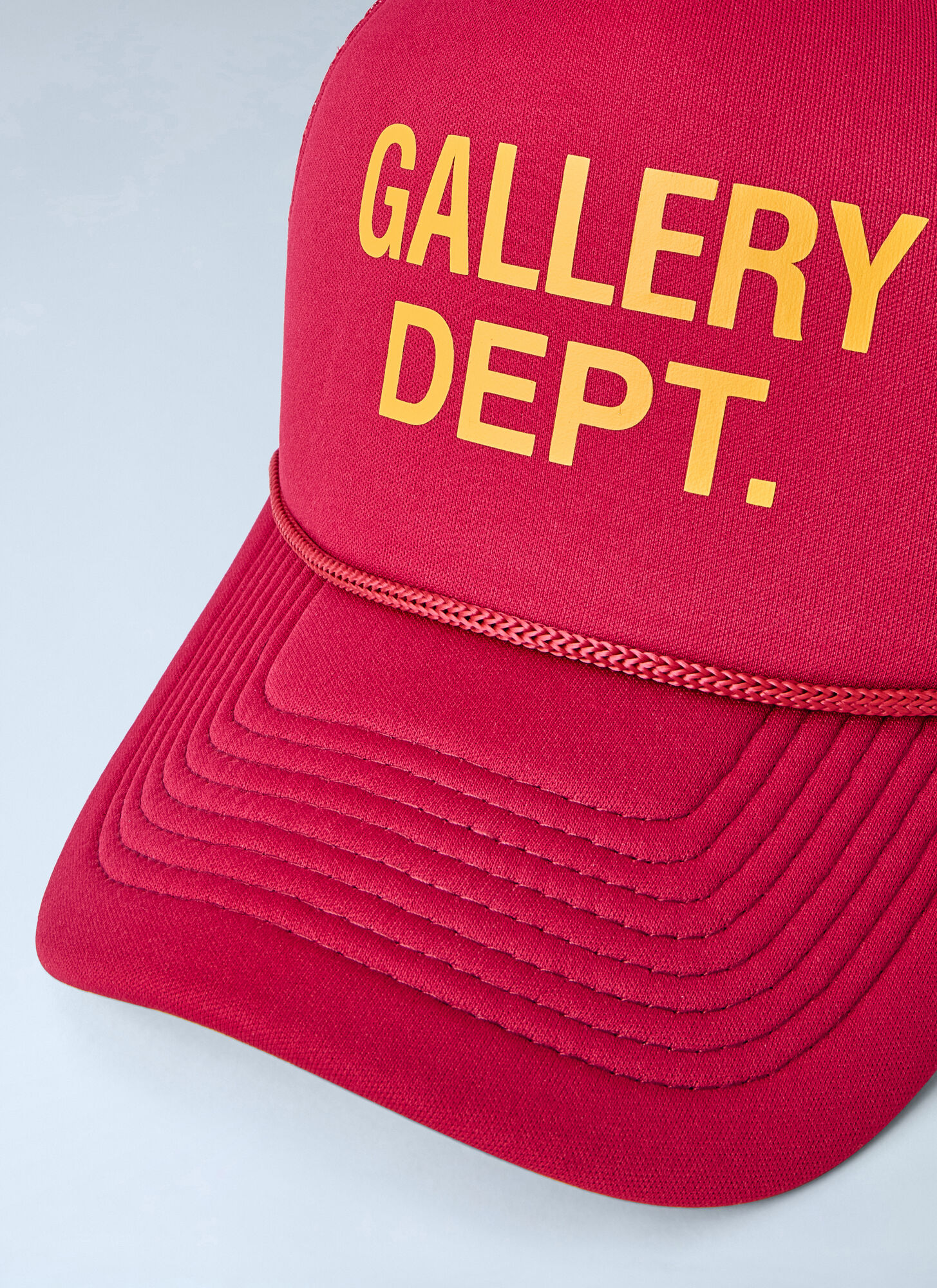  Gallery Dept. Gallery Dept. Mesh Panel Cap - Mann Hats Red One Size 