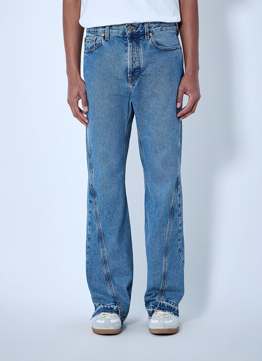 Gallery Dept. Straight-leg Denim Jeans - Man Jeans Blue 36