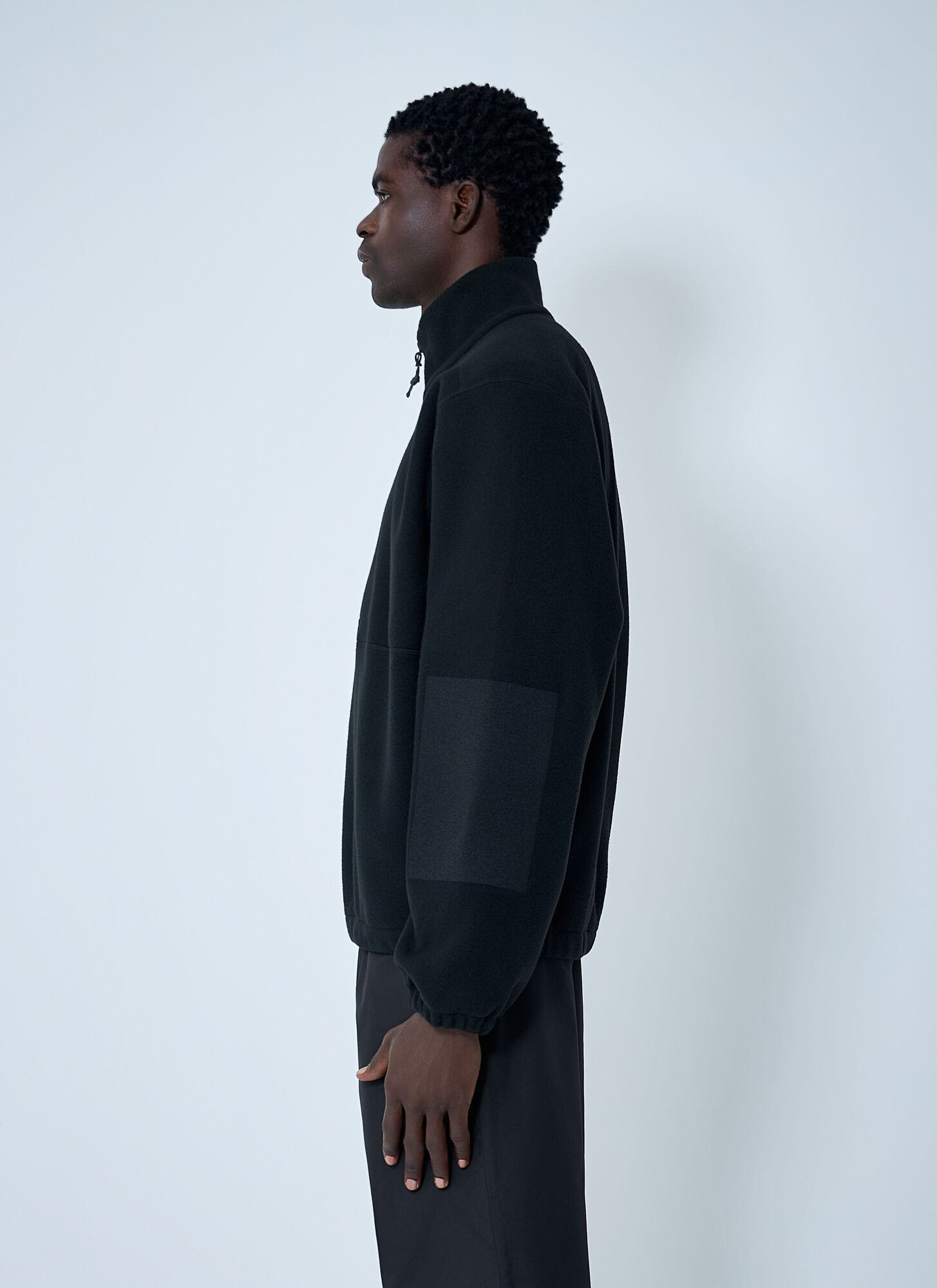  Gr10k Gr10k Half-zip Fleece Sweatshirt - Mann Sweatshirts Black S 
