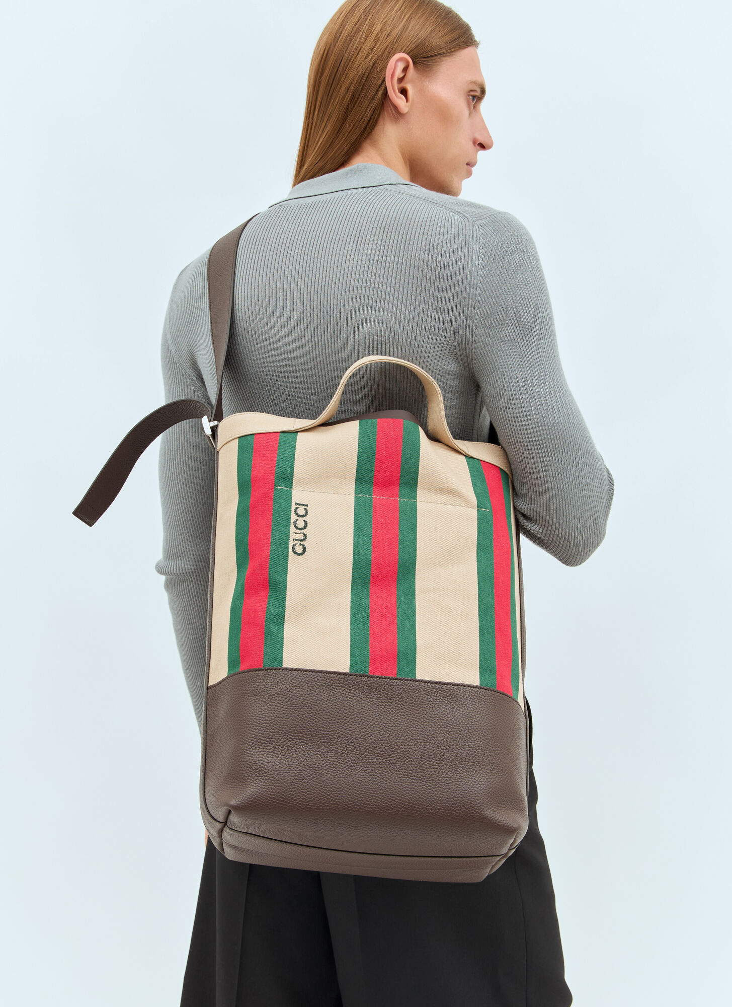  Gucci Gucci Large Tote Bag - Mann Shopper Beige One Size 