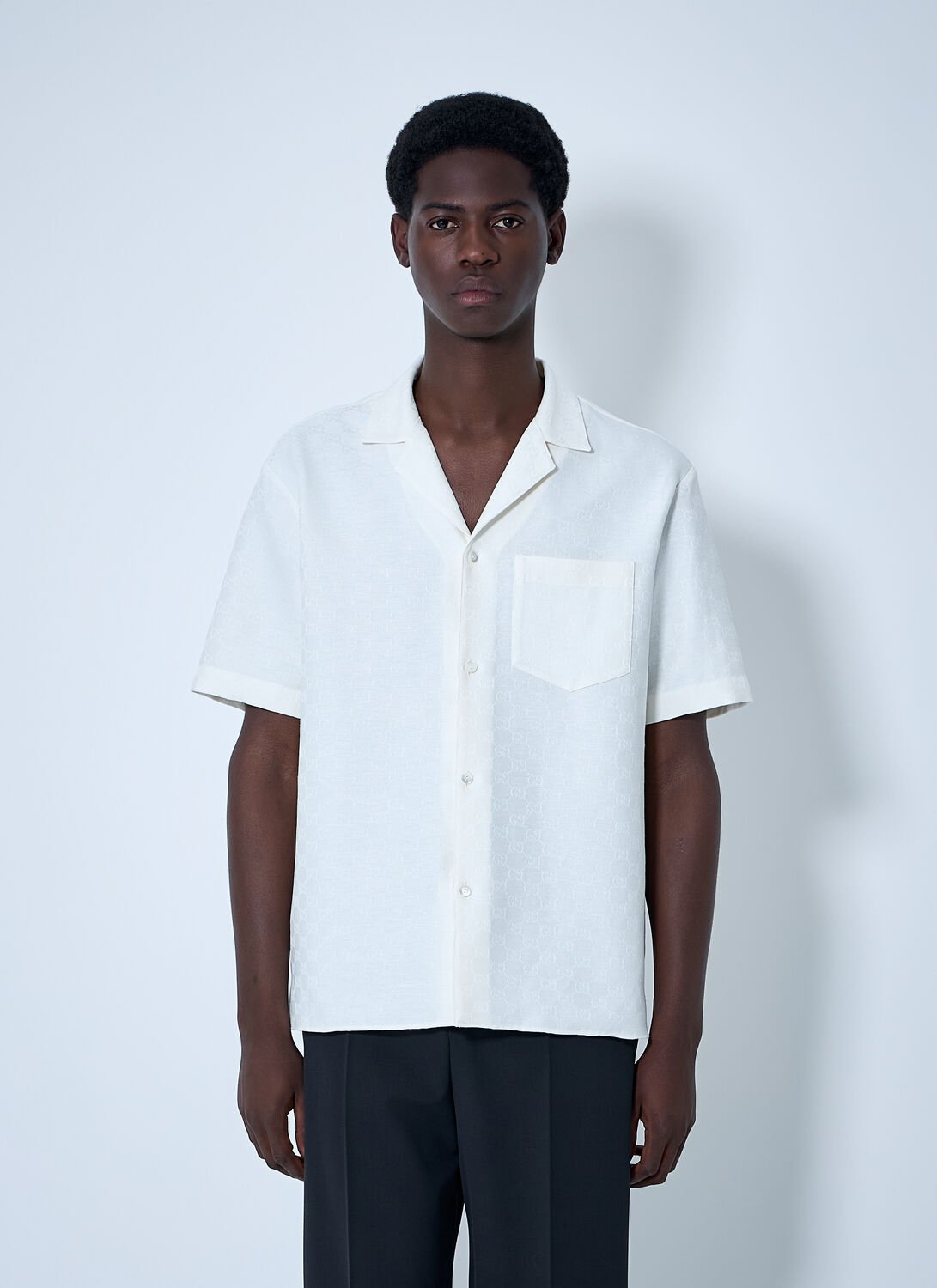 Gucci Linen-blend Shirt