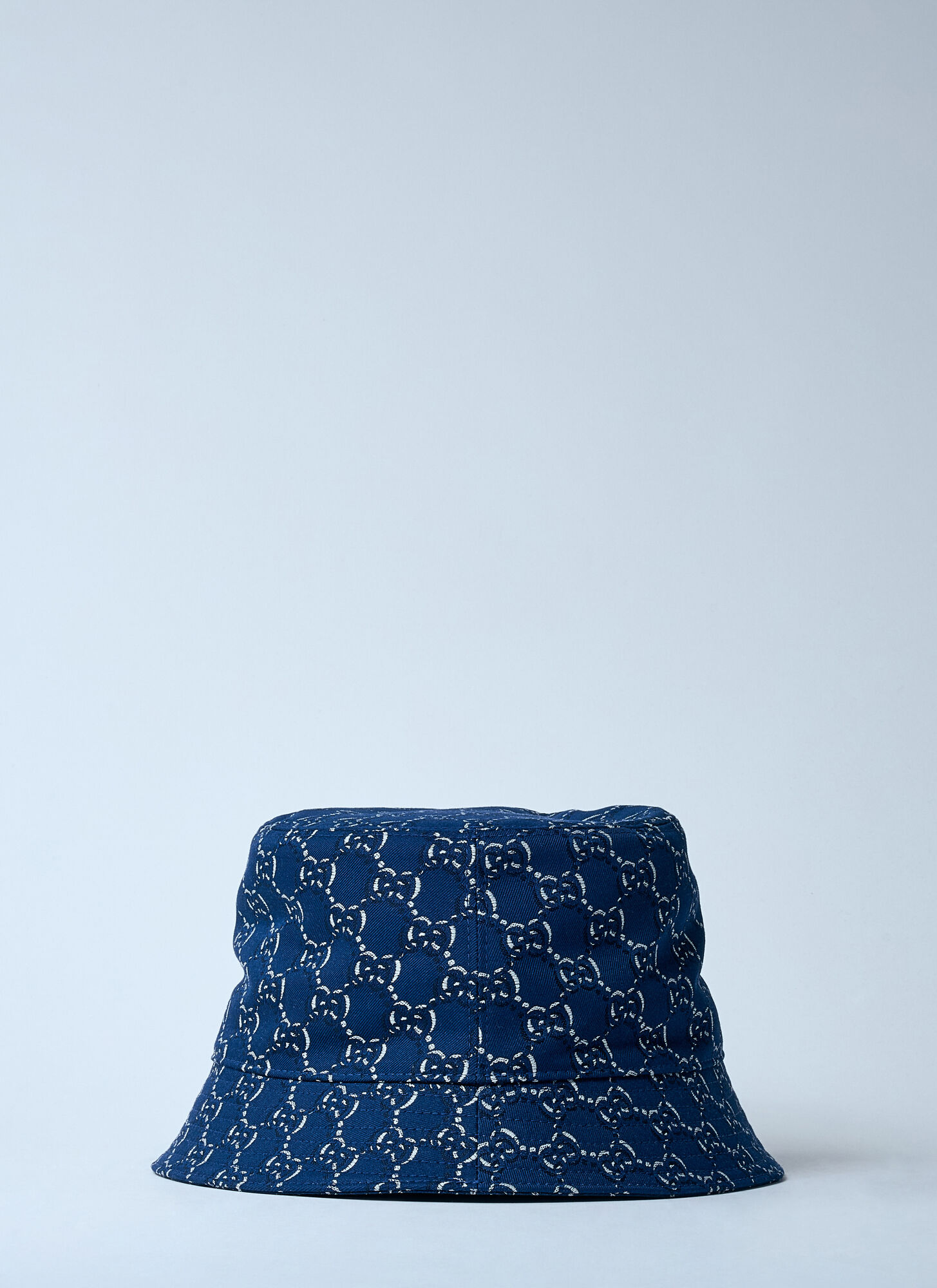 GUCCI Gucci Gg Bucket Hat - Man Hats Blue S　グッチ GG バケット ハット - マンハット ブルー S