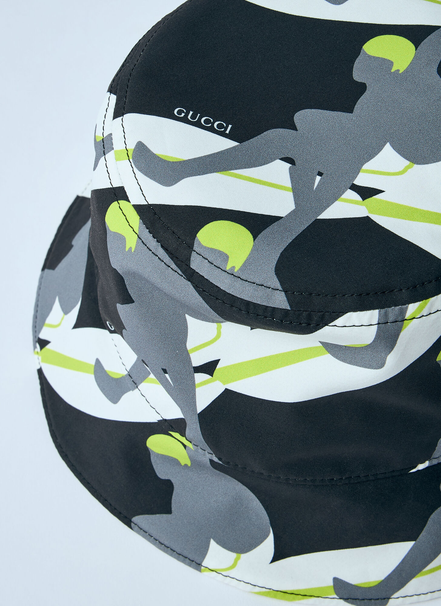  Gucci Gucci Printed Bucket Hat - Mann Hats Black M 