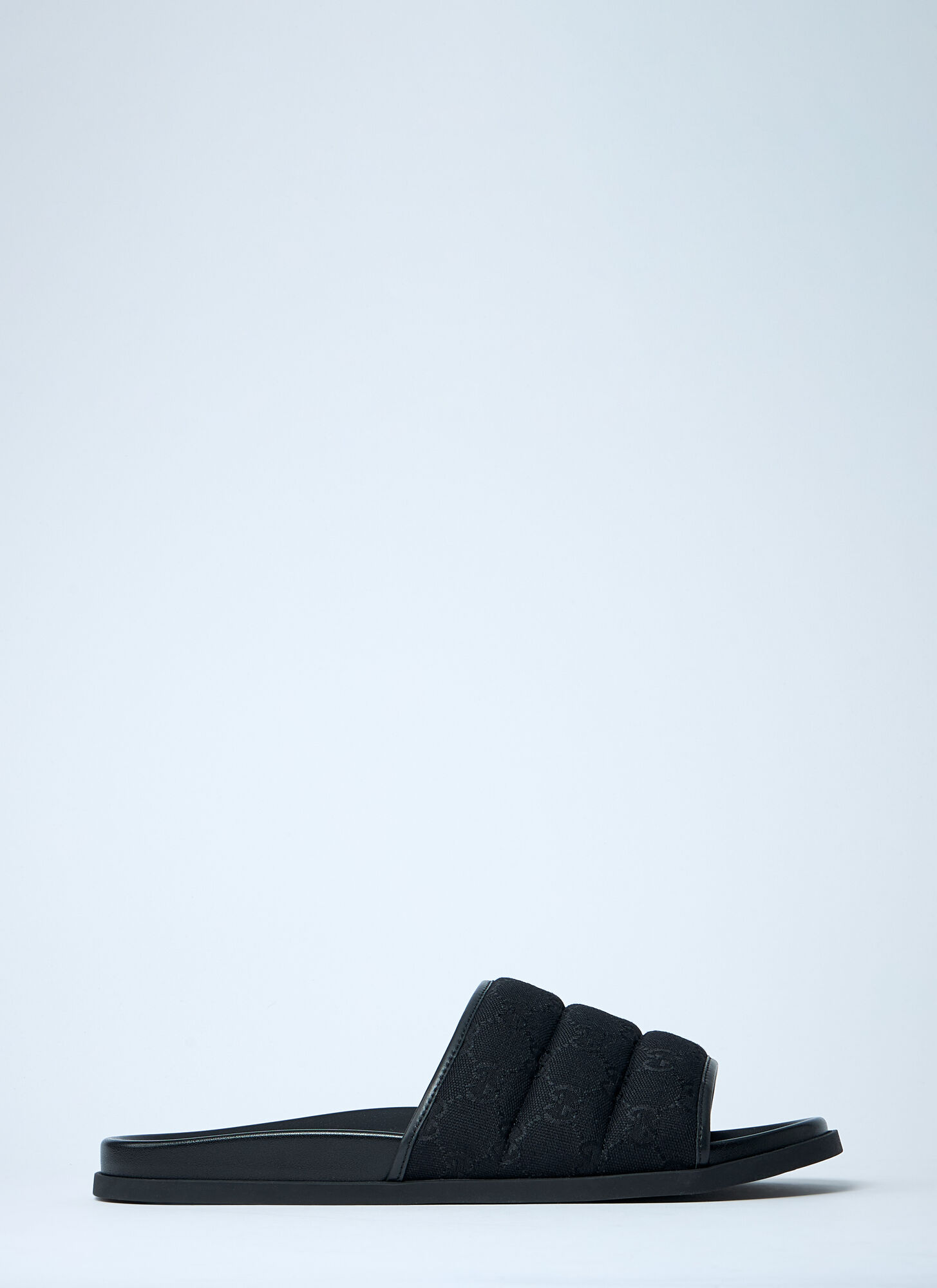 Gucci Gg Slides In Black