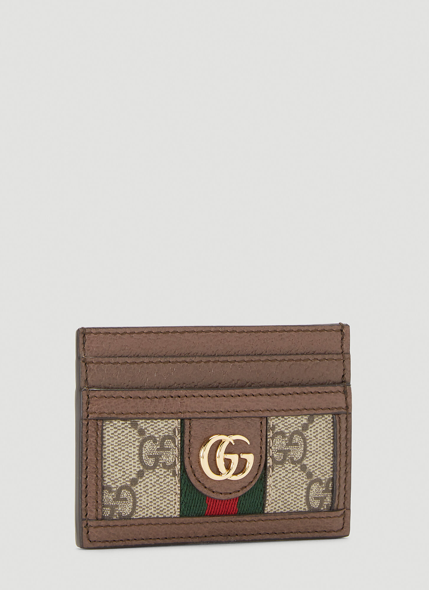  Gucci Gucci Ophidia Cardholder - Femme Portefeuilles & Porte-cartes Brown One Size 