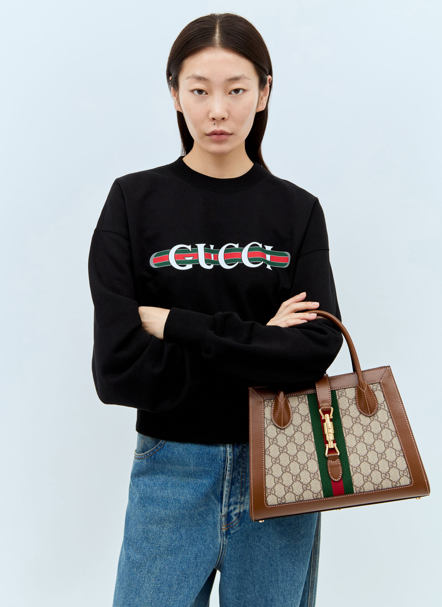 GUCCI JACKIE 1961 MEDIUM TOTE BAG 