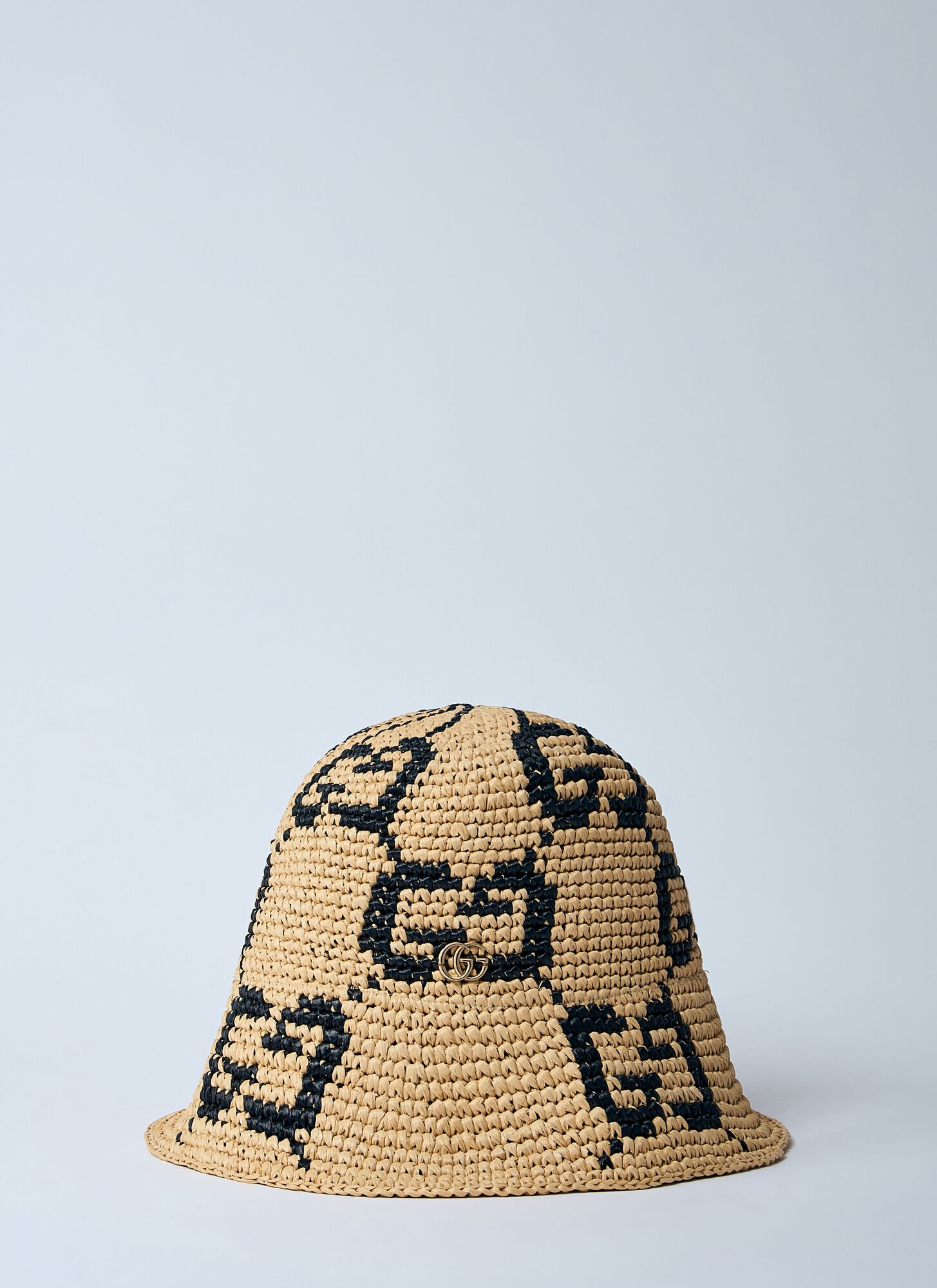 Gucci Women Gg Bucket Hat In Gold