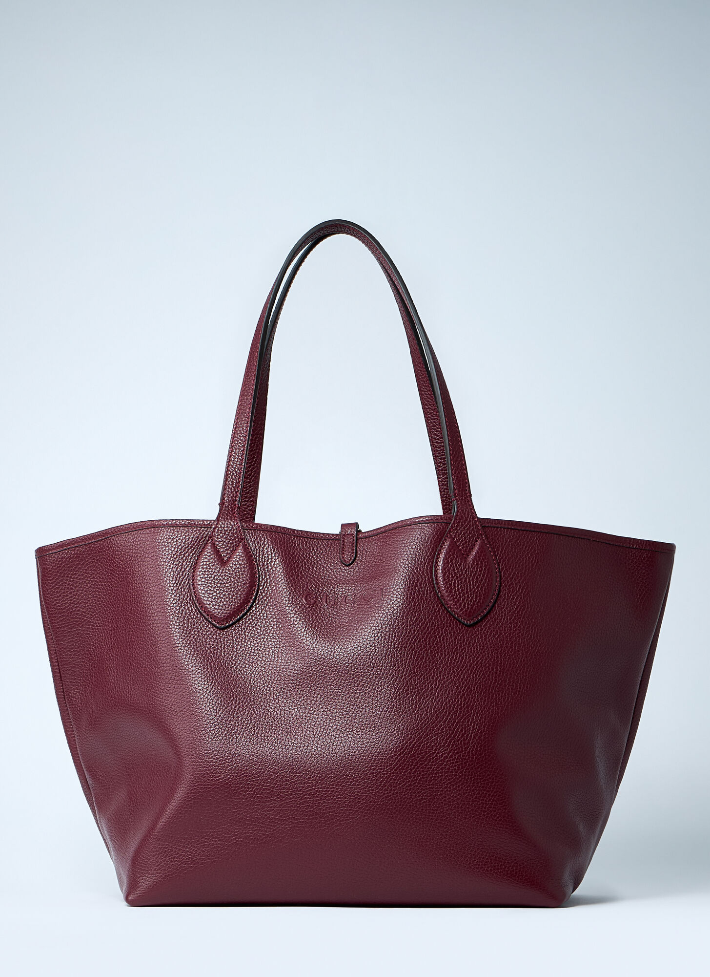 Gucci Large Totissima Reversible Tote Bag - Woman Tote Bags Bordeaux One Size