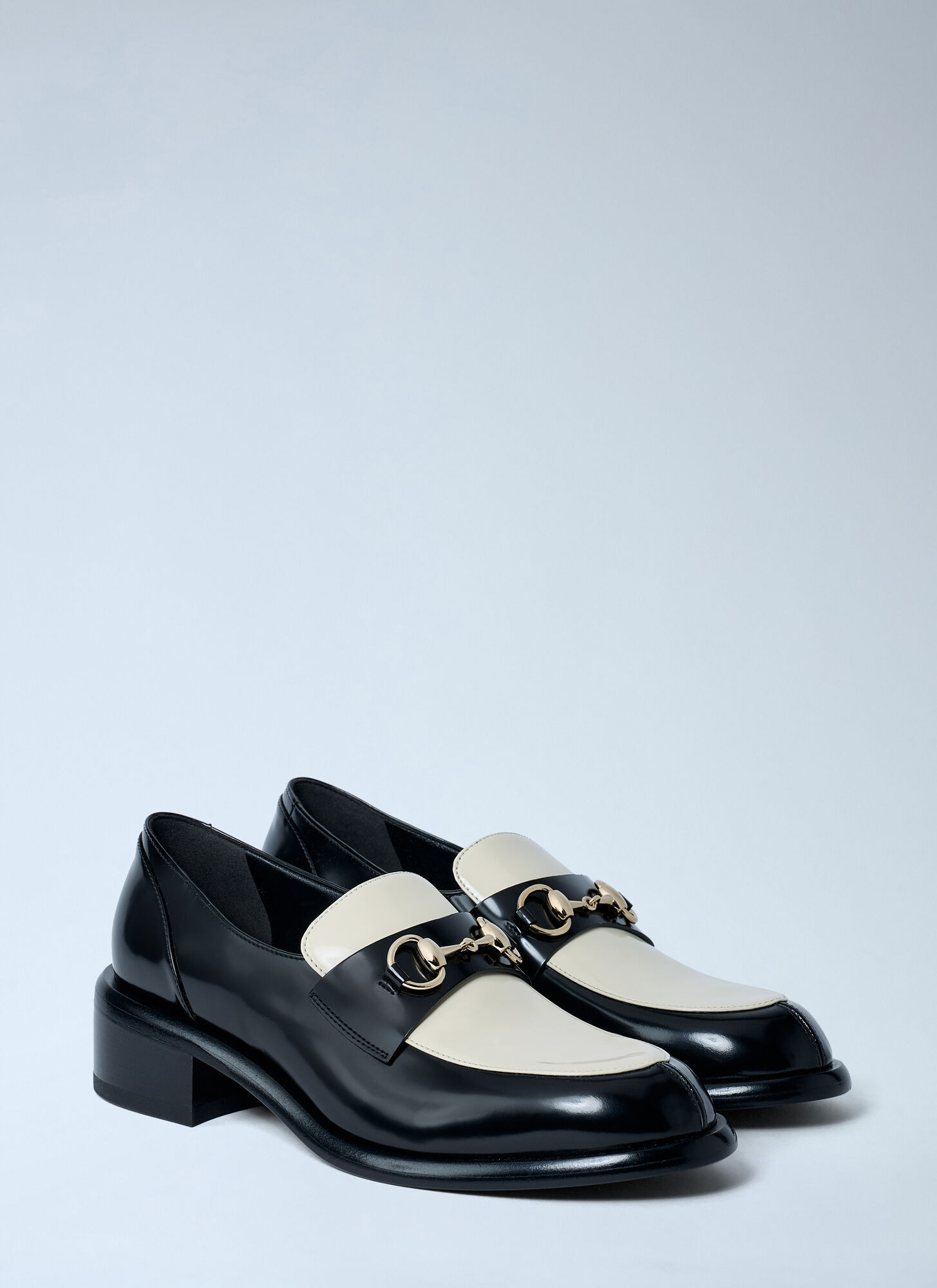  Gucci Gucci Clamp Hardware Loafers - Frau Loafers Black Eu - 41 
