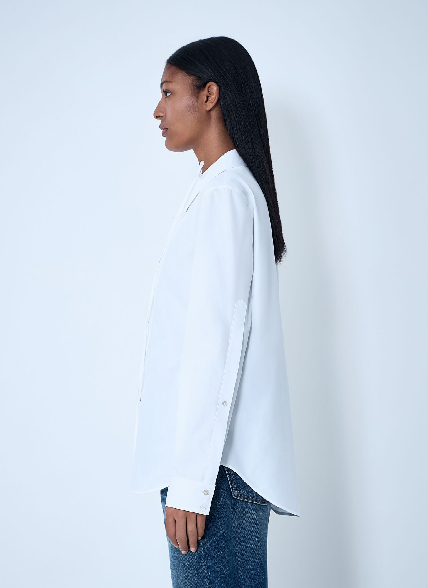  Gucci Gucci Button-down Horsebit Shirt - Frau Hemden White It - 40 