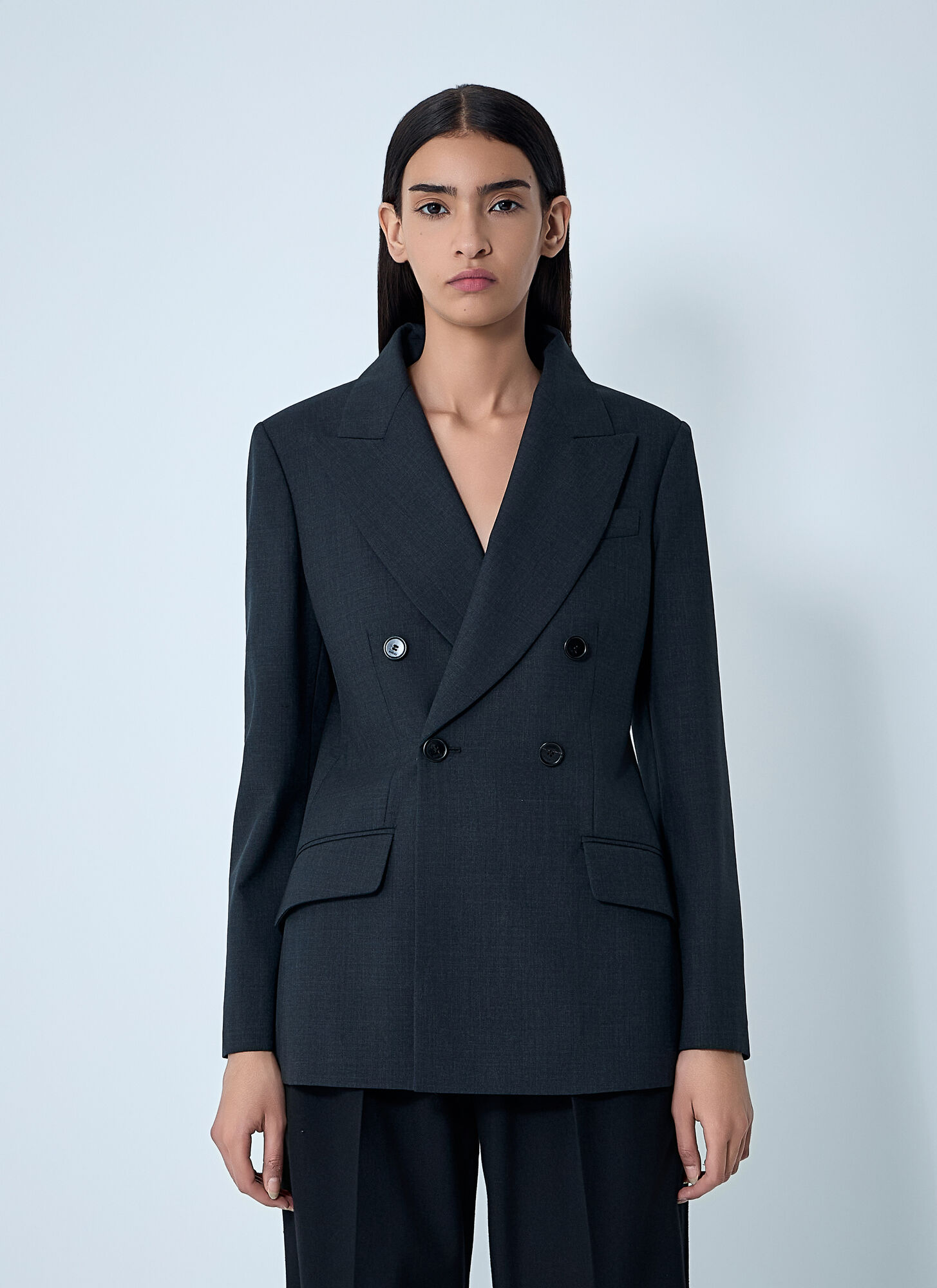 Gucci Double-breasted Blazer - Woman Blazers Black It - 42