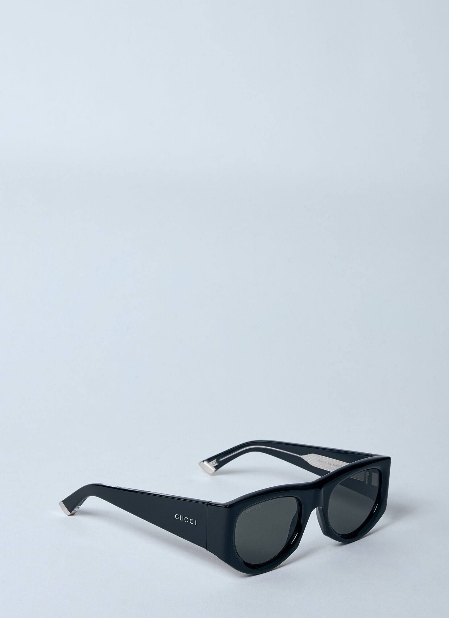  Gucci Gucci Rectangular Frame Sunglasses - Frau Sonnenbrillen Black One Size 