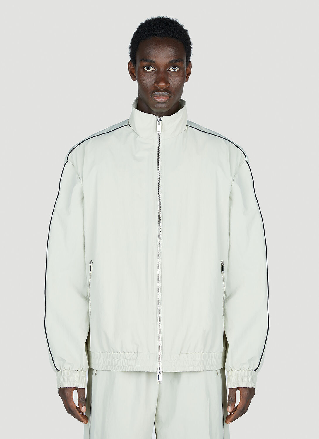 Han Kjbenhavn Oversized Track Jacket - Man Jackets White Eu - 50