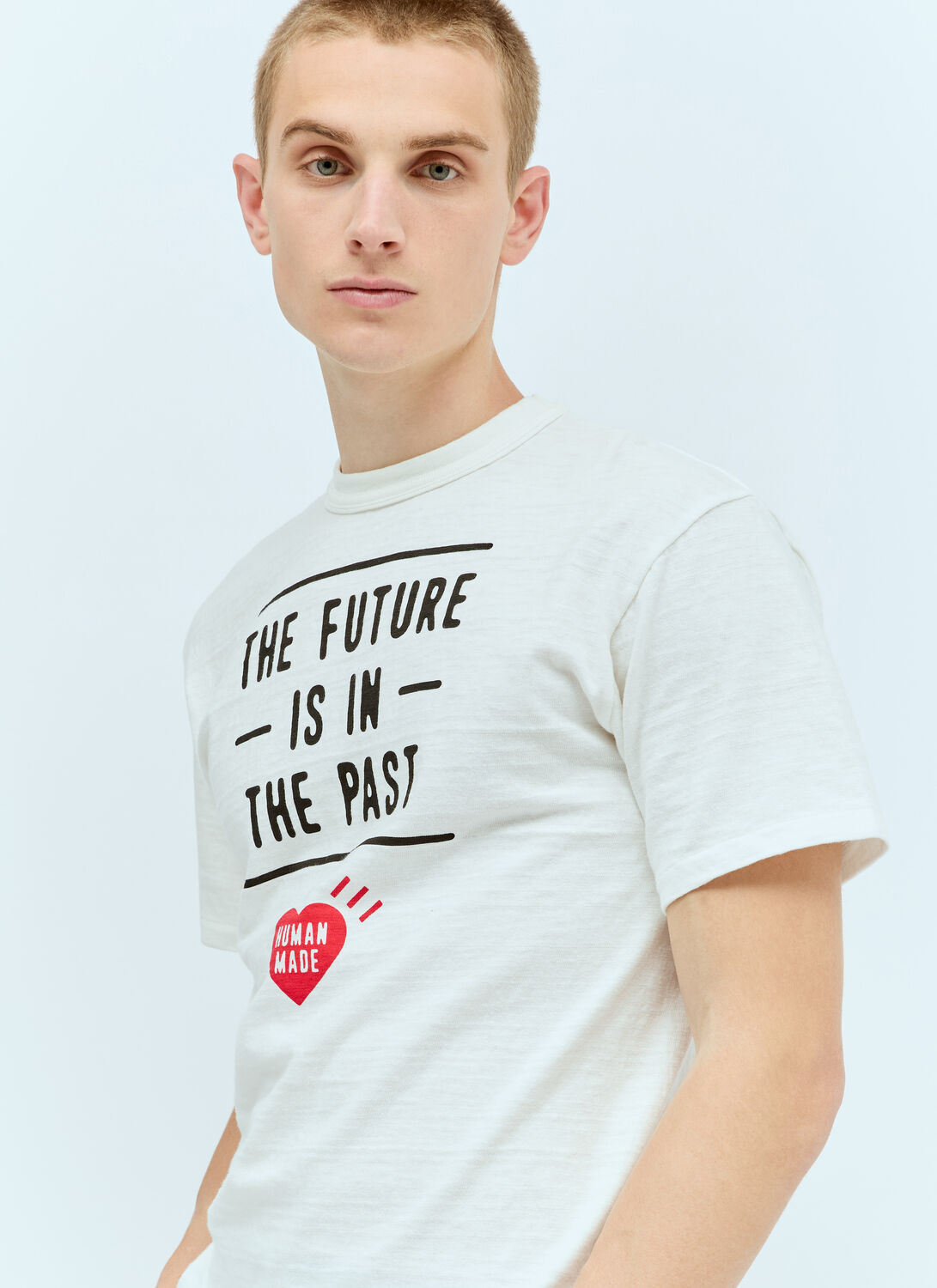 Shop Human Made Graphic T-shirt In White