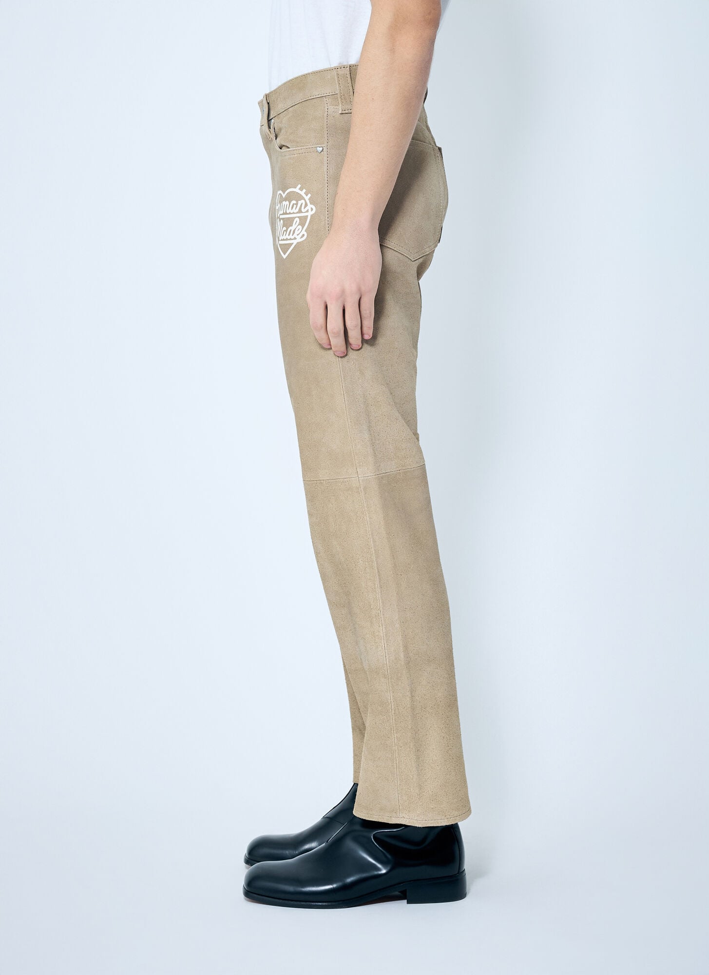  Human Made Human Made Suede Pants - Mann Hosen Beige L 