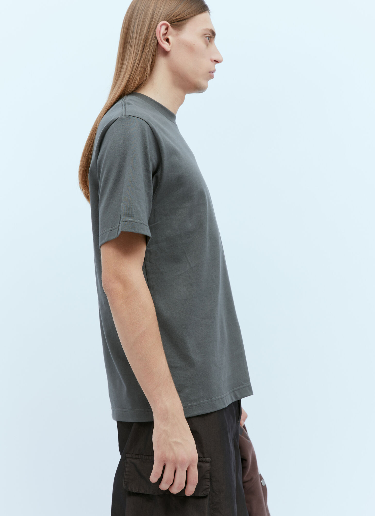  Ice & Techno Ice & Techno Ice'n Logo Print T-shirt - Mann T-shirts Grey S 