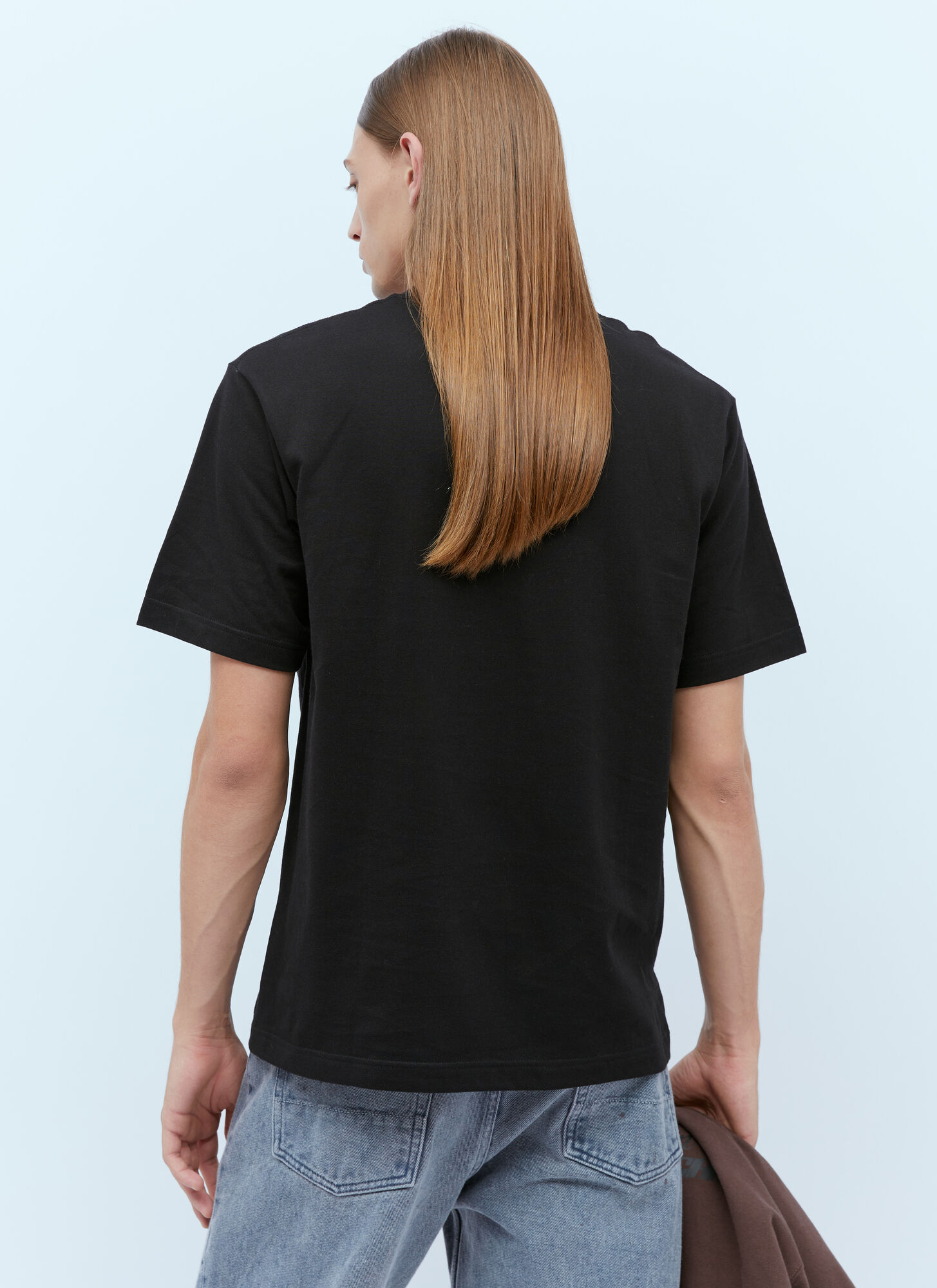 Ice & Techno Ice & Techno Cross Logo Print T-shirt - Mann T-shirts Black M 
