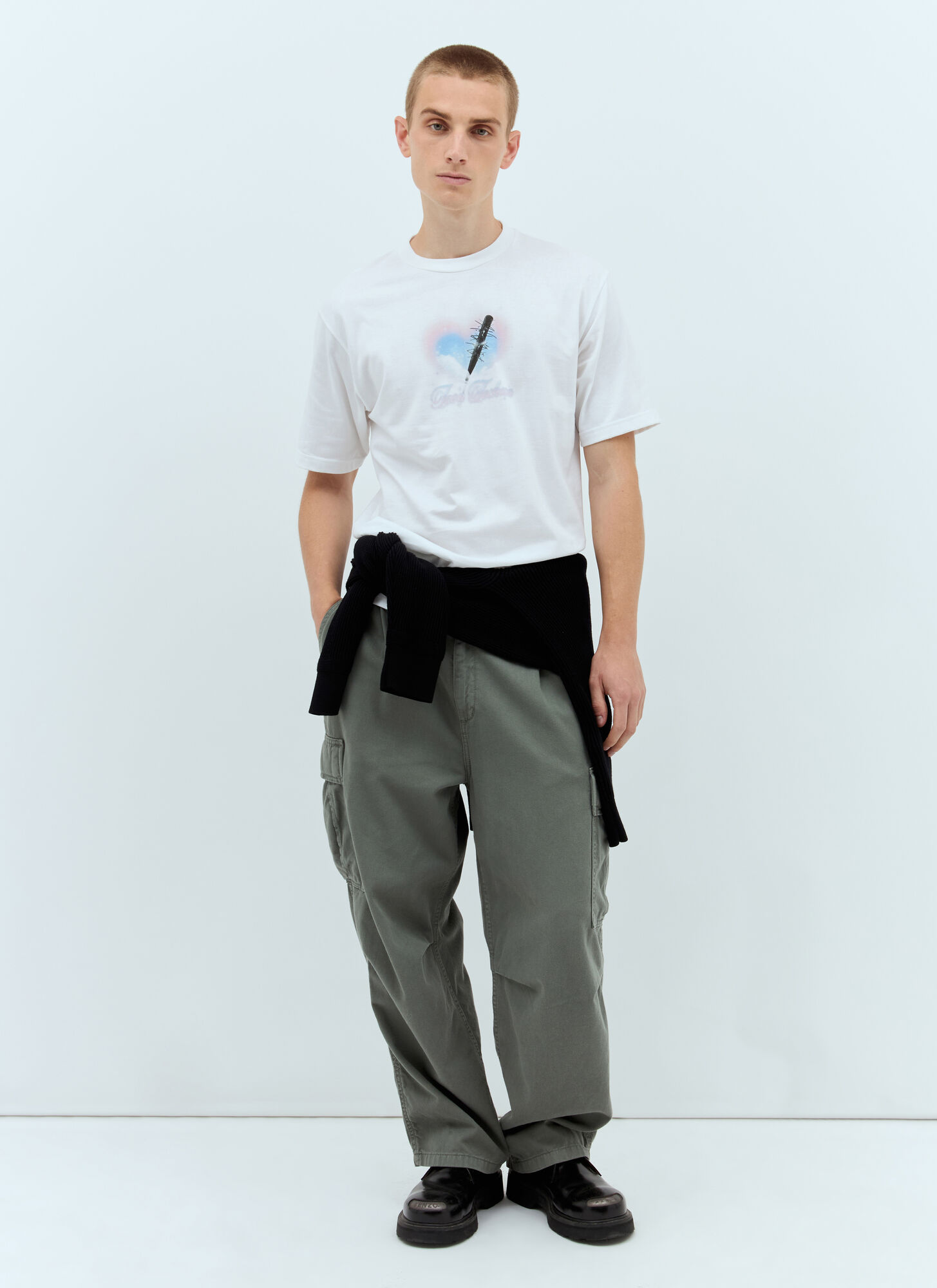  Ice & Techno Ice & Techno Nail Bat T-shirt - Mann T-shirts White Xl 