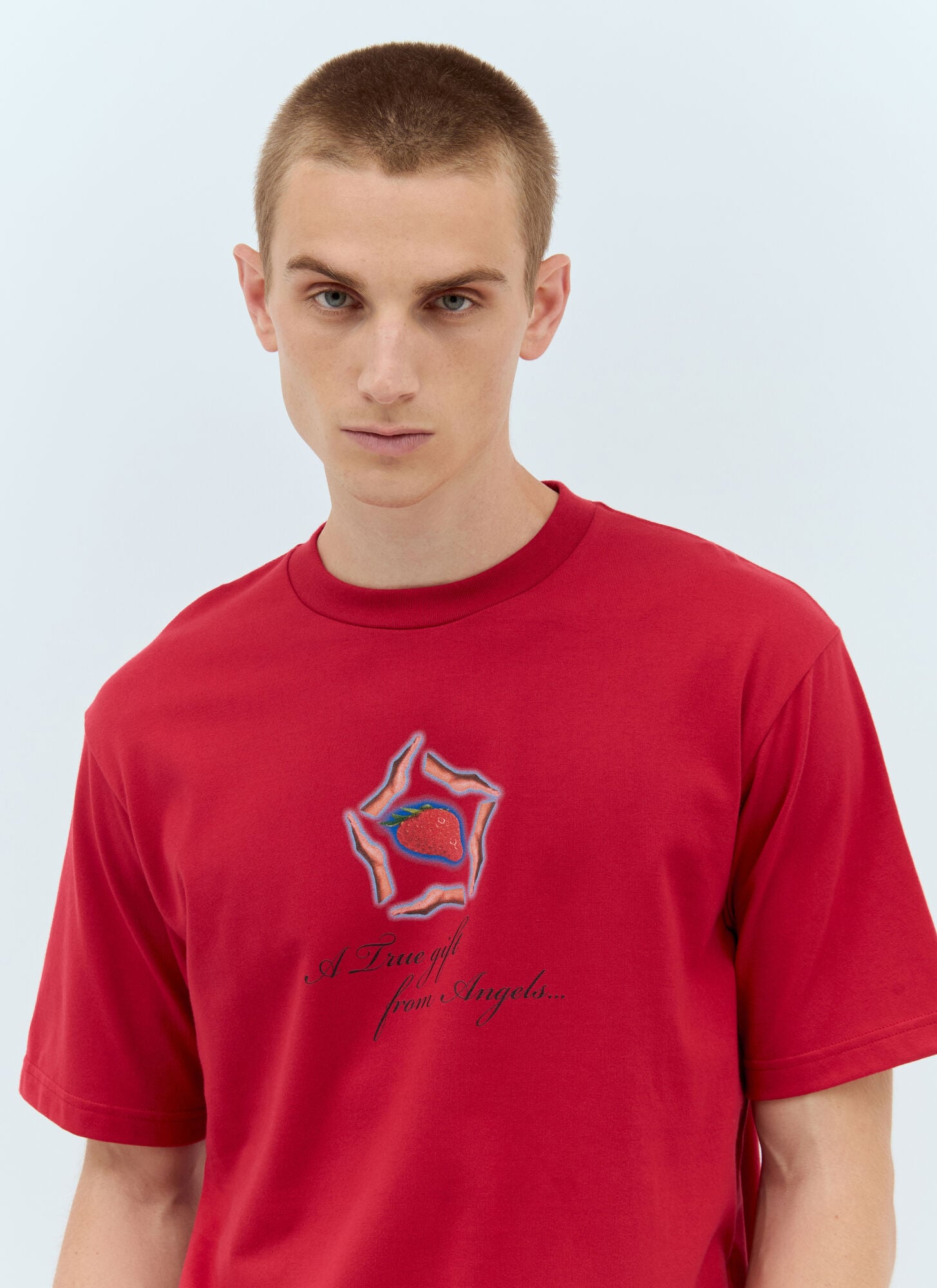  Ice & Techno Ice & Techno True Gift T-shirt - Mann T-shirts Red S 