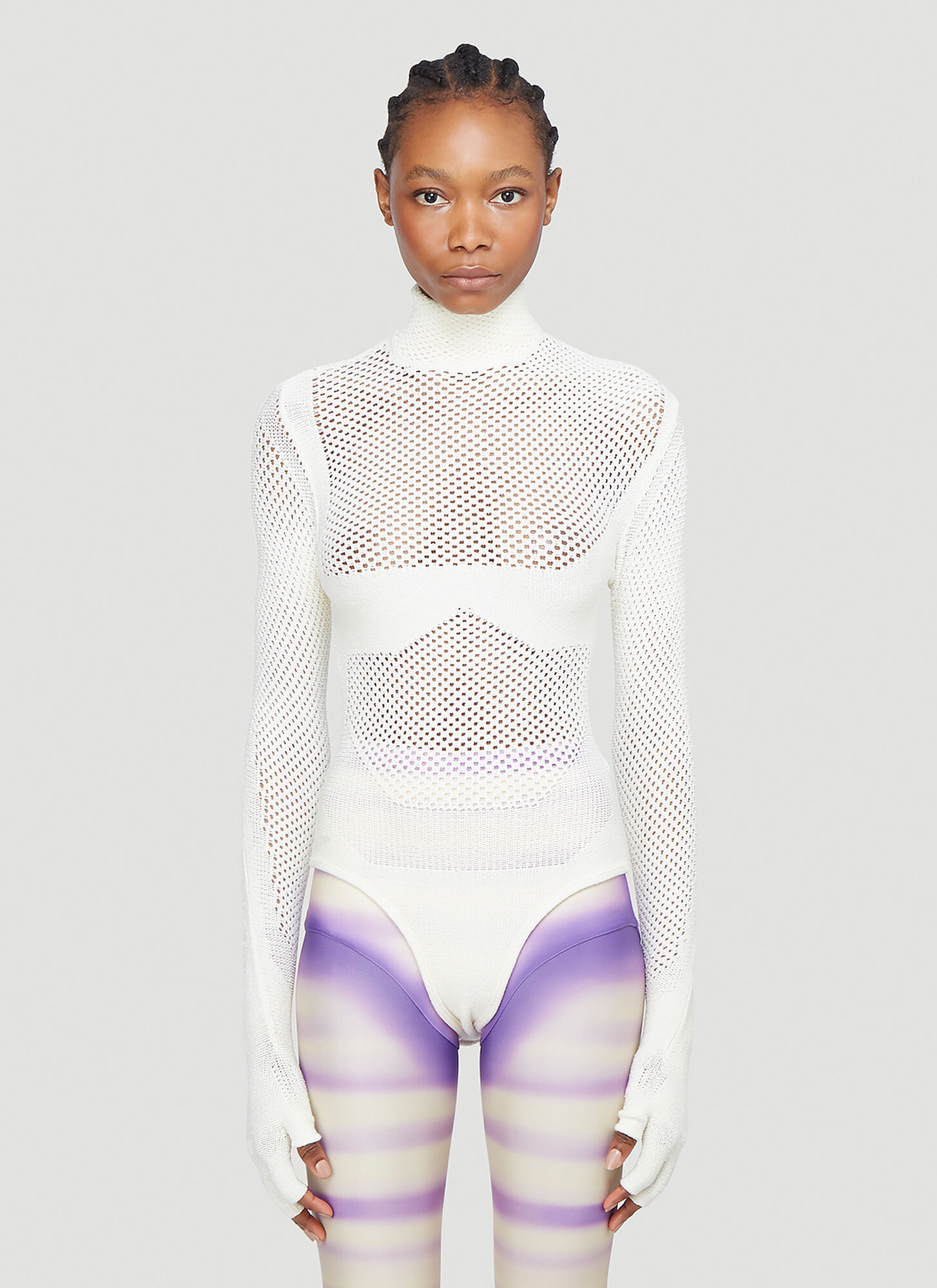 Isa Boulder Arcade Bodysuit In White