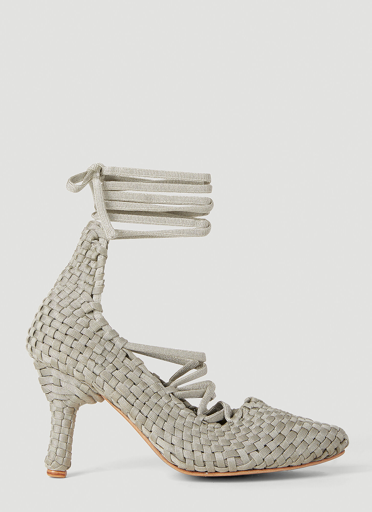 Isa Boulder Women's Silver Weavestrap Heels - Woman Heels Eu - 37