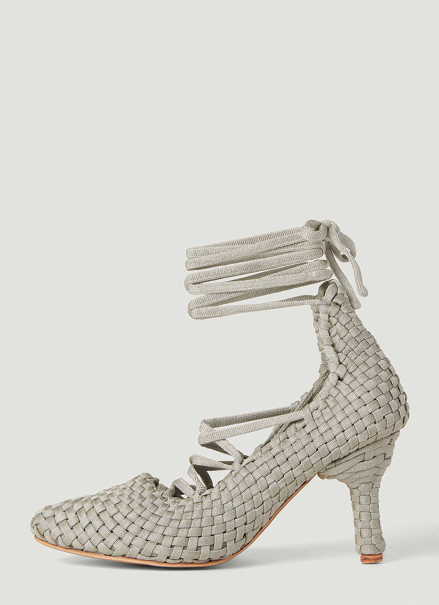  Isa Boulder Isa Boulder Weavestrap Heels - Frau Heels Silver Eu - 37 