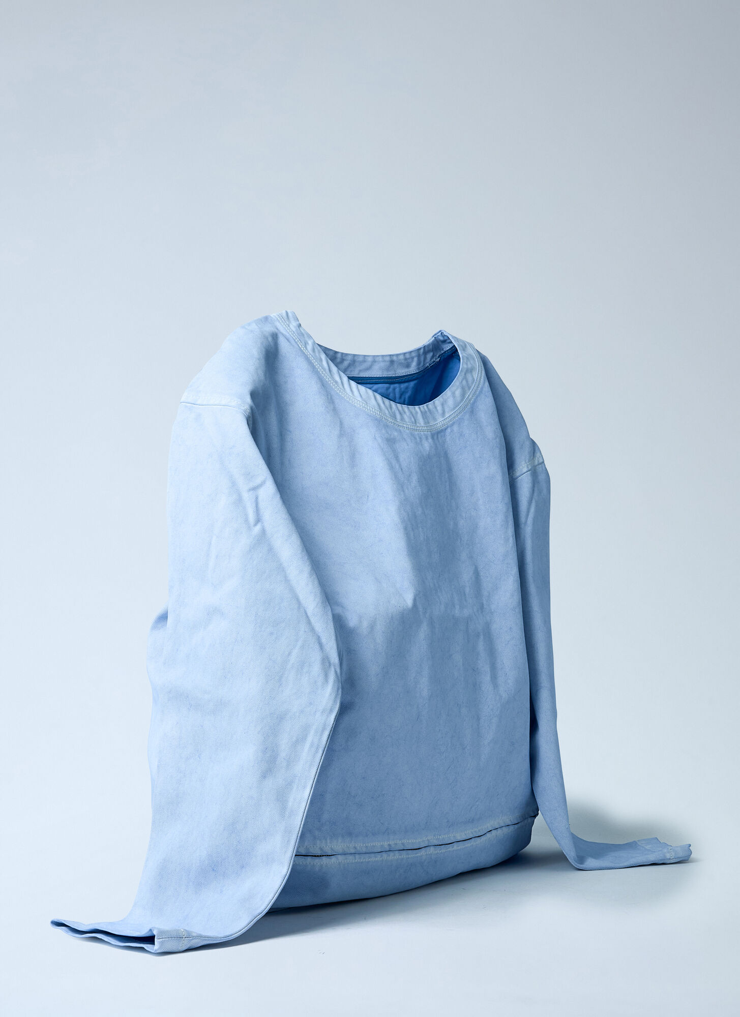  Issey Miyake Issey Miyake Sculptural Shoulder Bag - Frau Handtaschen Light Blue One Size 