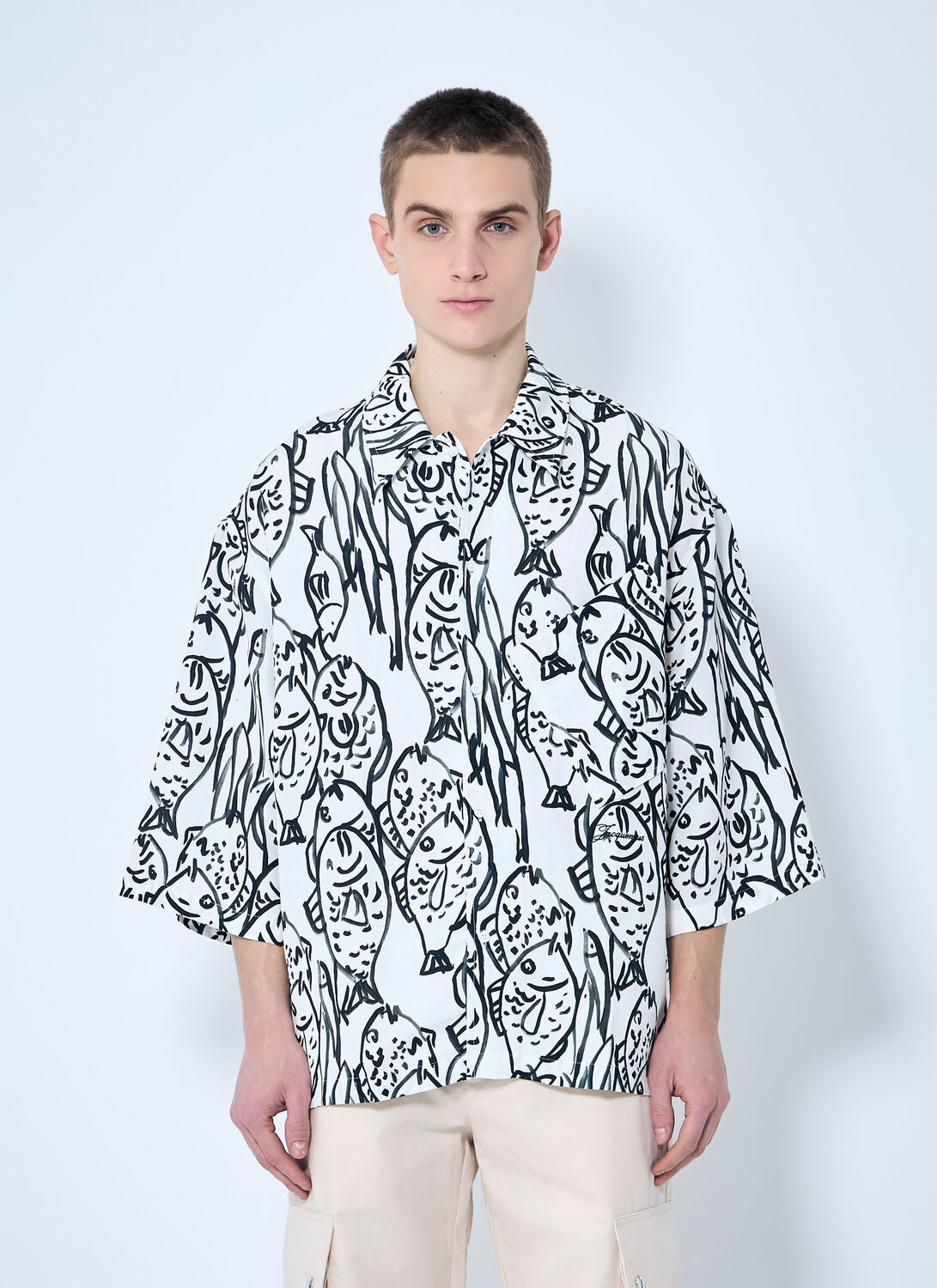 Jacquemus Aloe Shirt In White