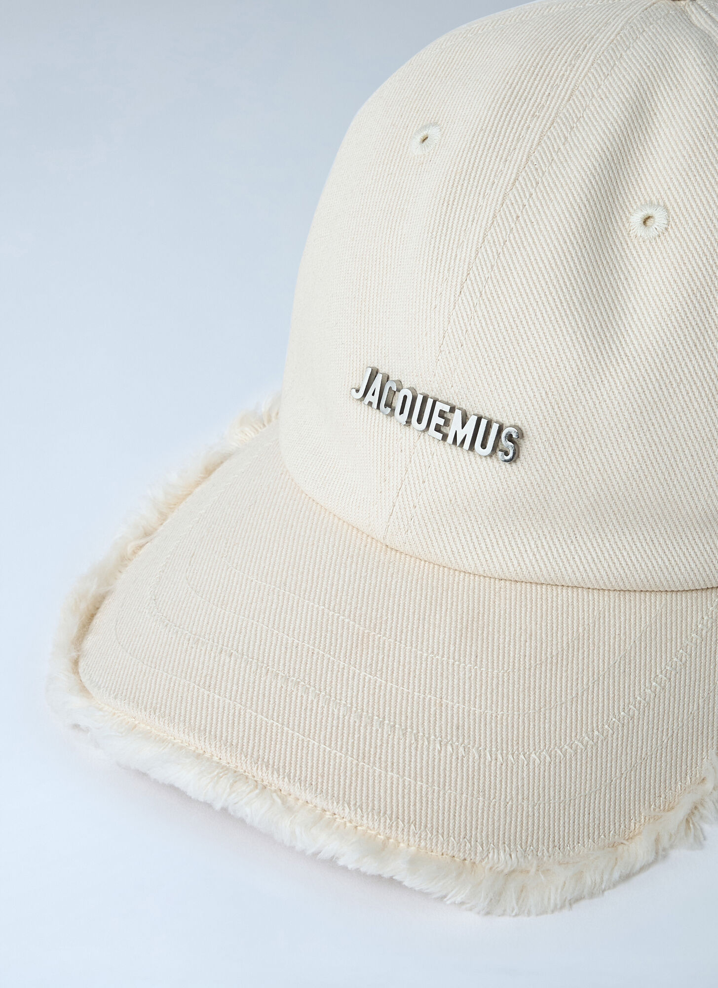  Jacquemus Jacquemus Logo Motif Baseball Cap - Mann Hats White 60 