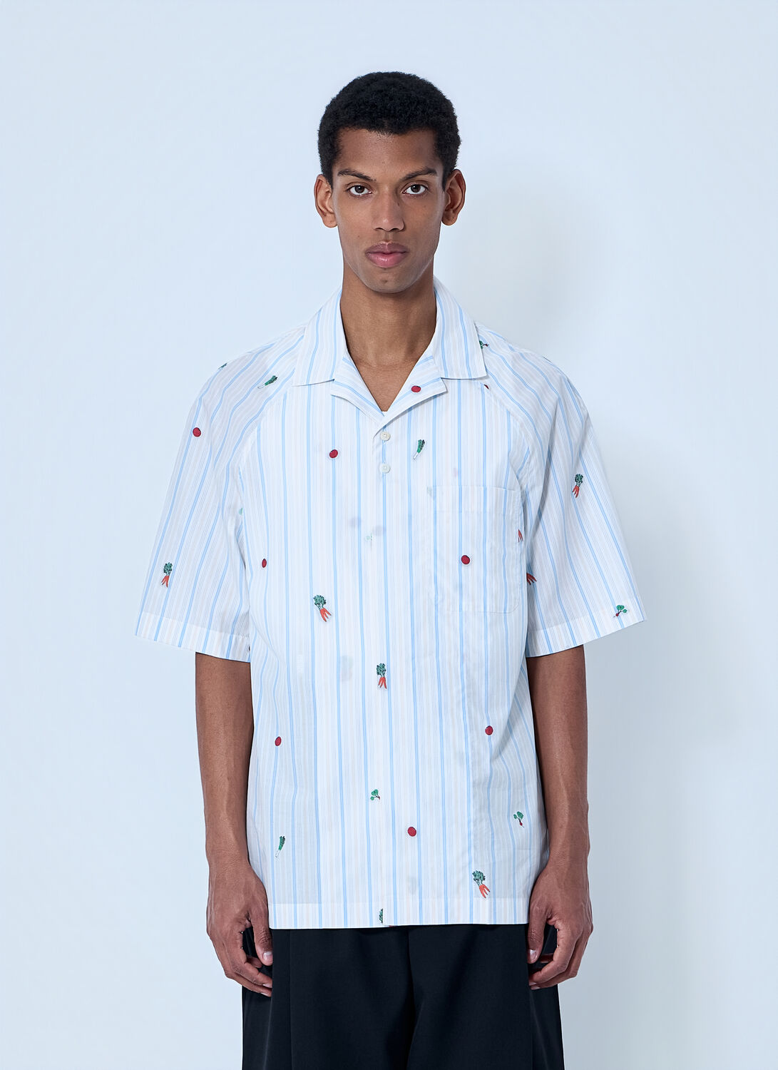 Jacquemus La Chemise Romarin Shirt - Man Shirts Blue Fr - 44
