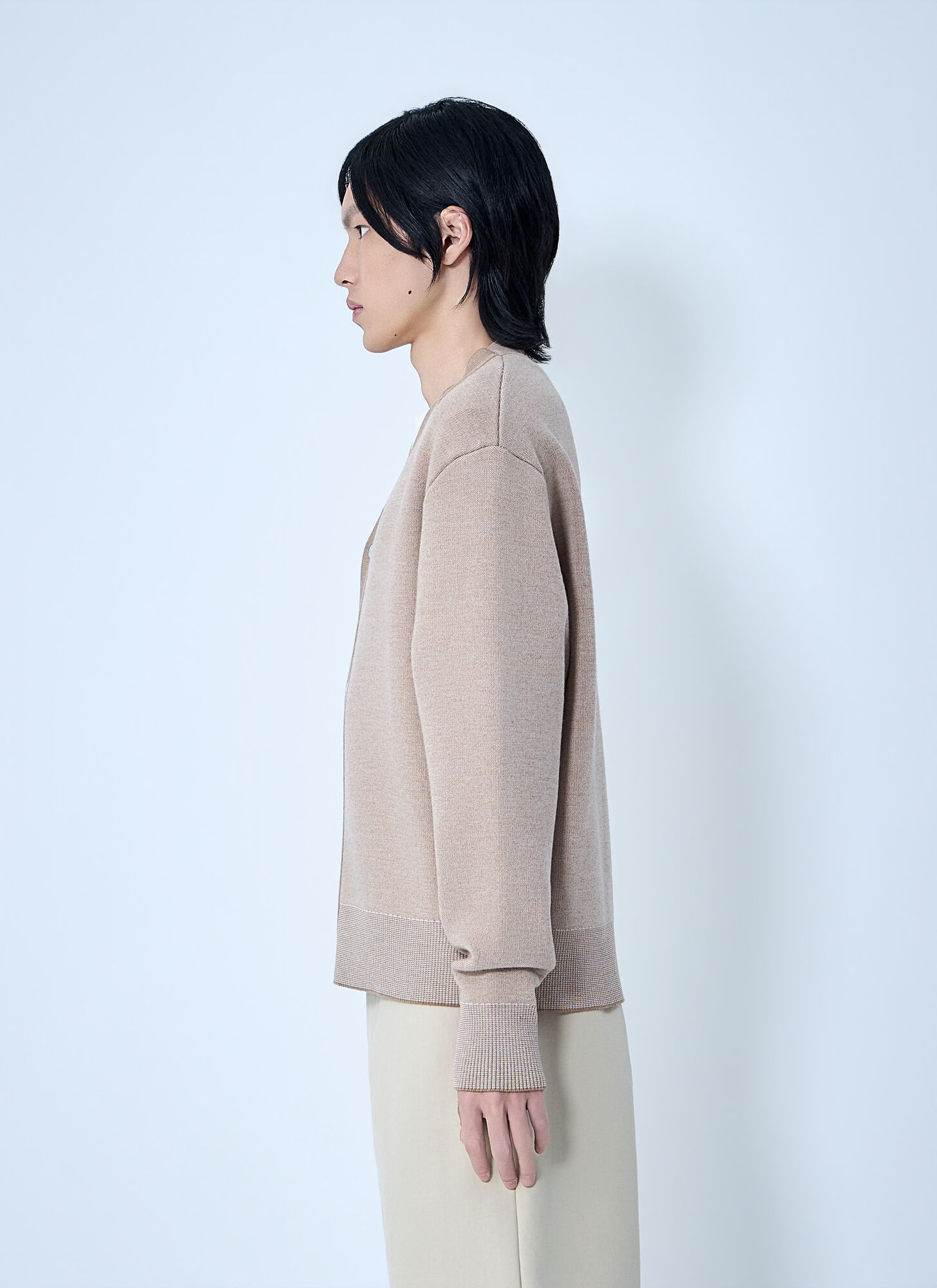  Jacquemus Jacquemus Le Cardigan Doppio - Mann Strick Beige M 
