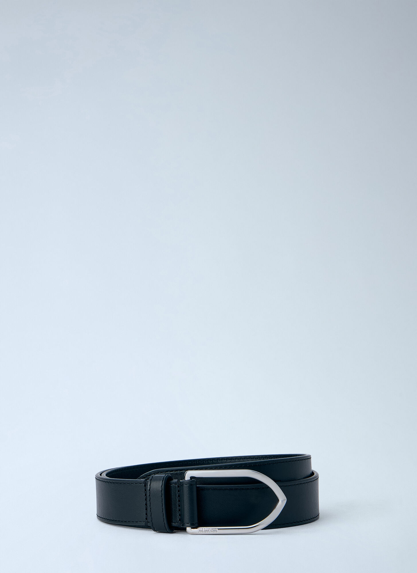 Jacquemus Uomo Nero La Ceinture Bambino Leather Belt - Man Belts 100