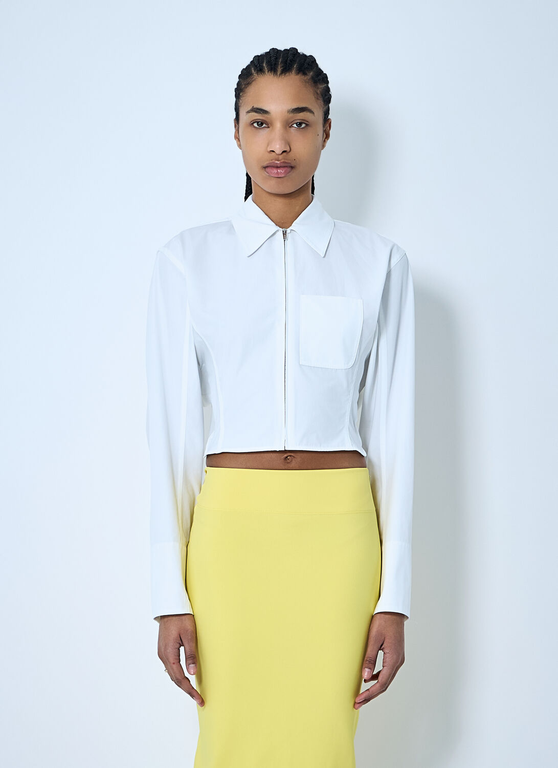 Jacquemus Le Chemise Mirada Shirt In White
