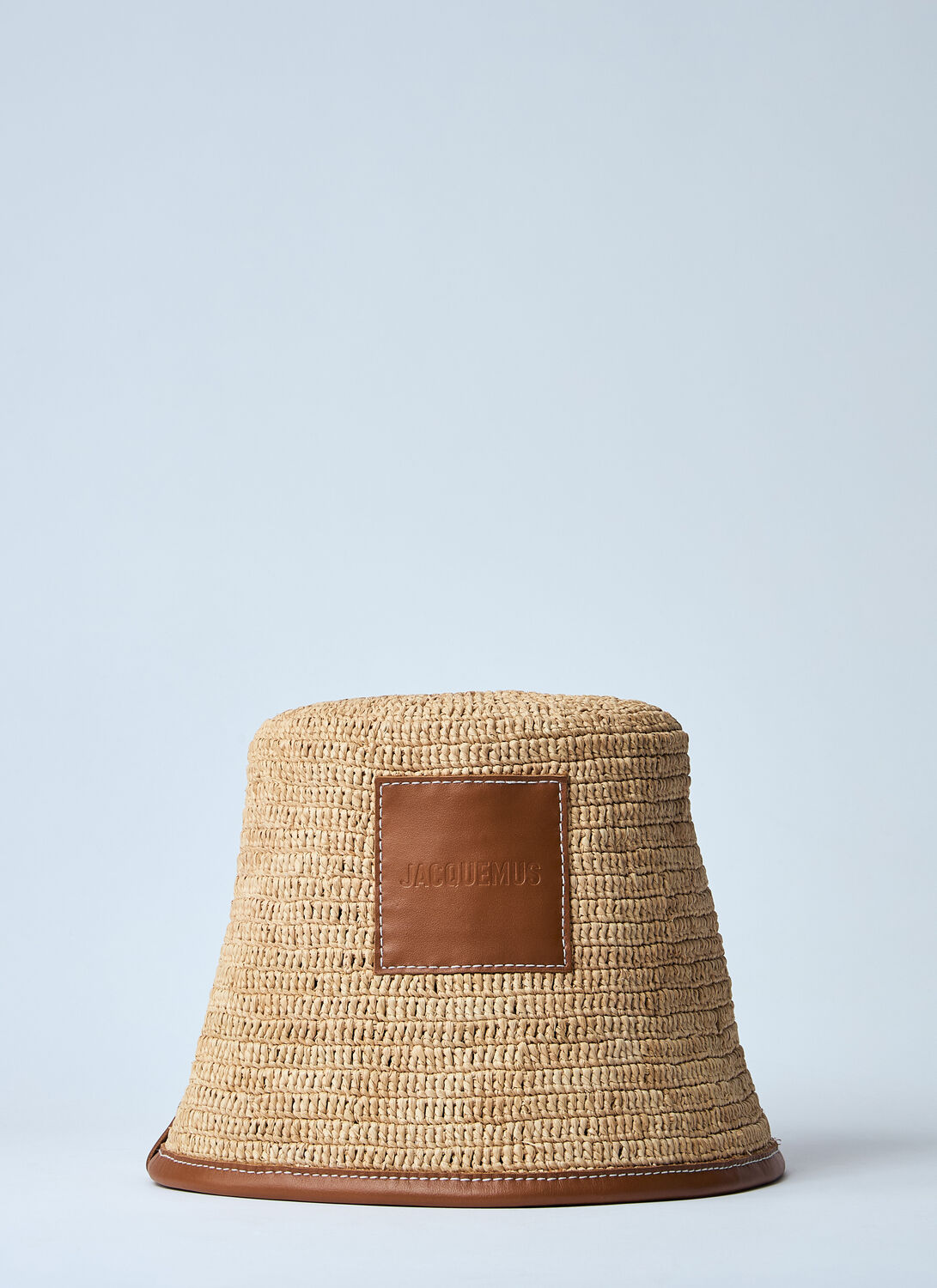Jacquemus Women Le Bob Soli Bucket Hat In Brown