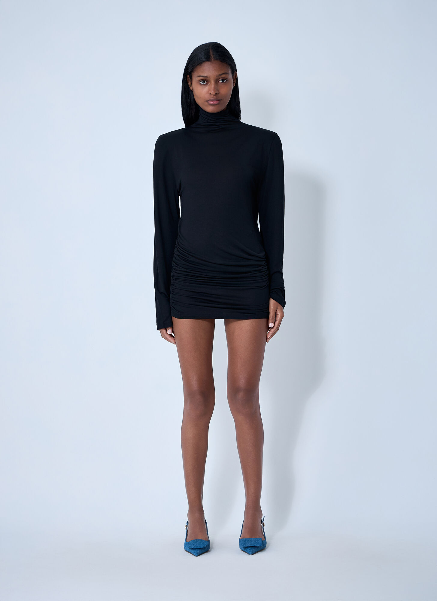 JACQUEMUS Jacquemus La Robe Spallina - Woman Dresses Black L　Jacquemus La Robe Spallina - 女性ドレス ブラック L