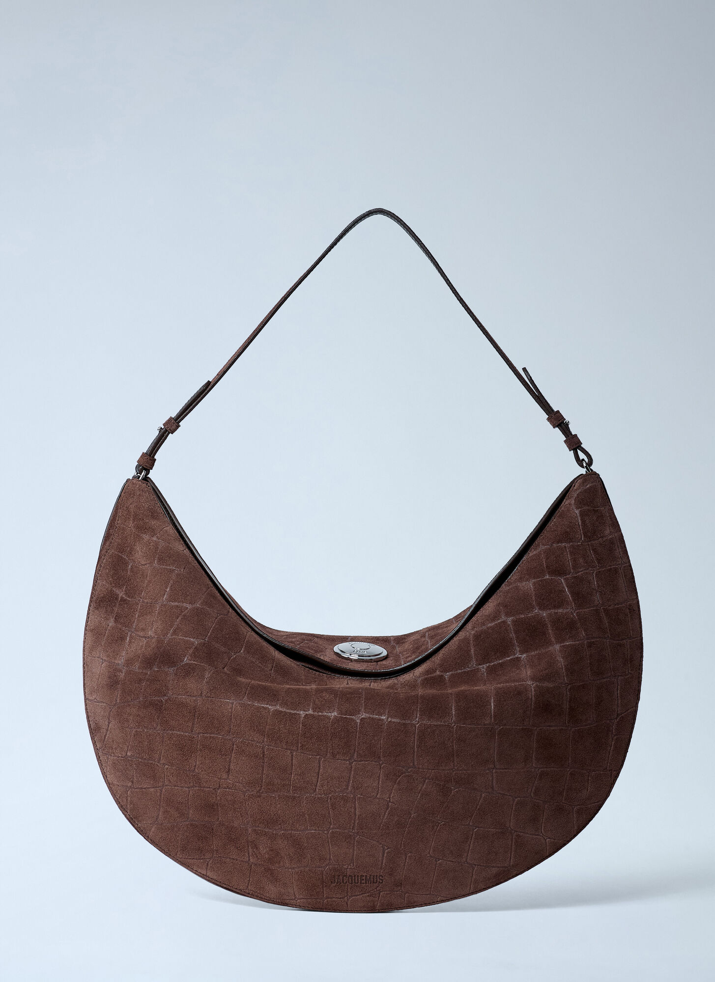 Jacquemus Le Calisso Round Shoulder Bag - Woman Shoulder Bags Dark Brown One Size - Immagine 1