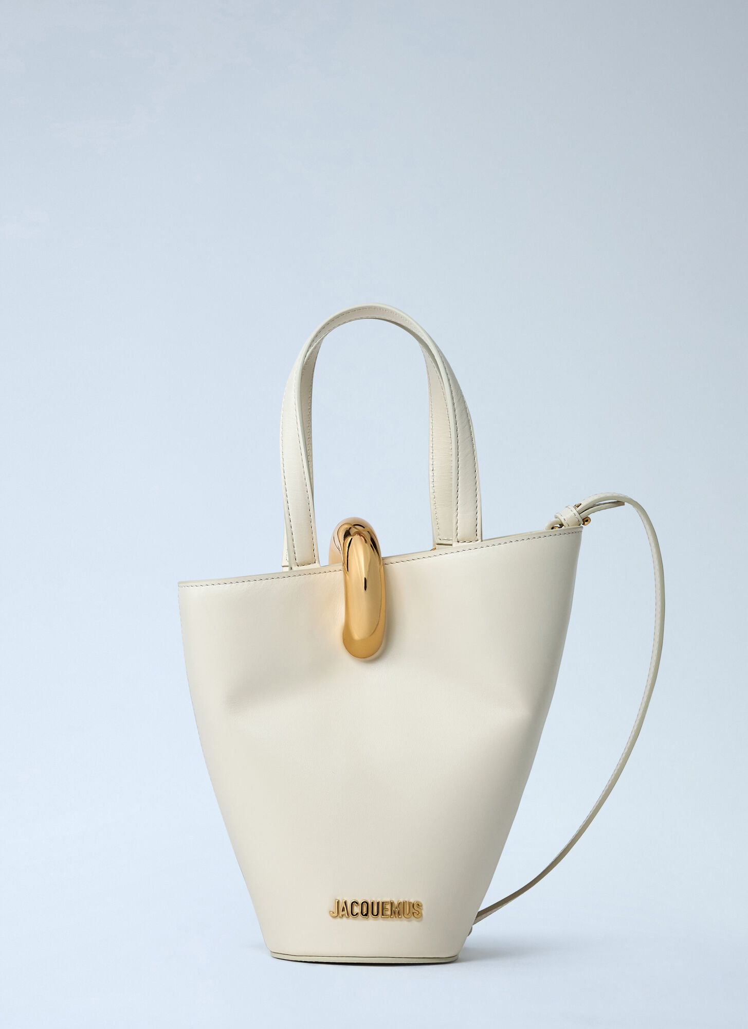 Jacquemus Le Petit Bambola Bucket Bag - Frau Clutches Ivory One Size - Immagine 1
